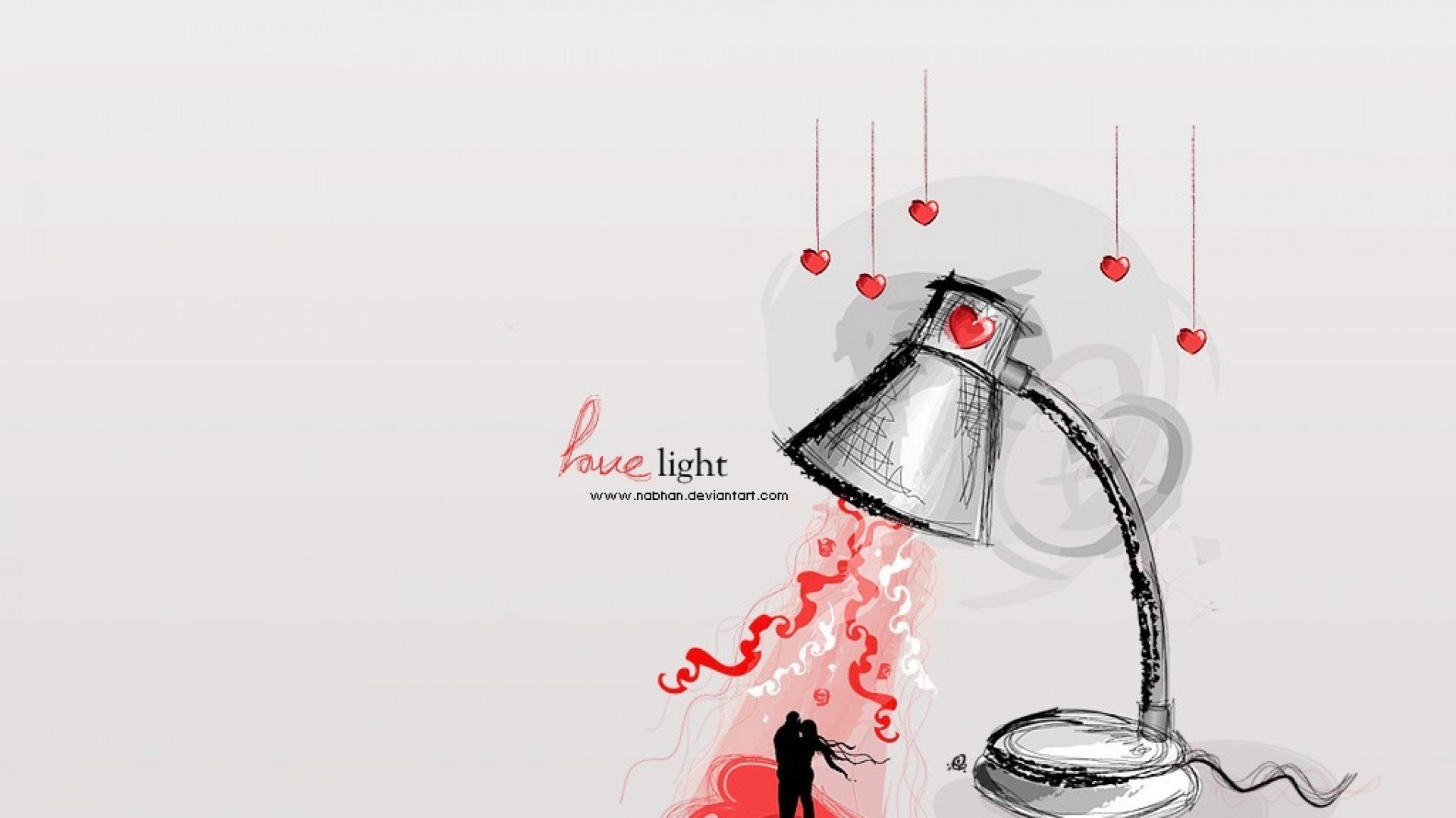 爱情,爱心,爱的灯塔,爱的光辉,宽屏