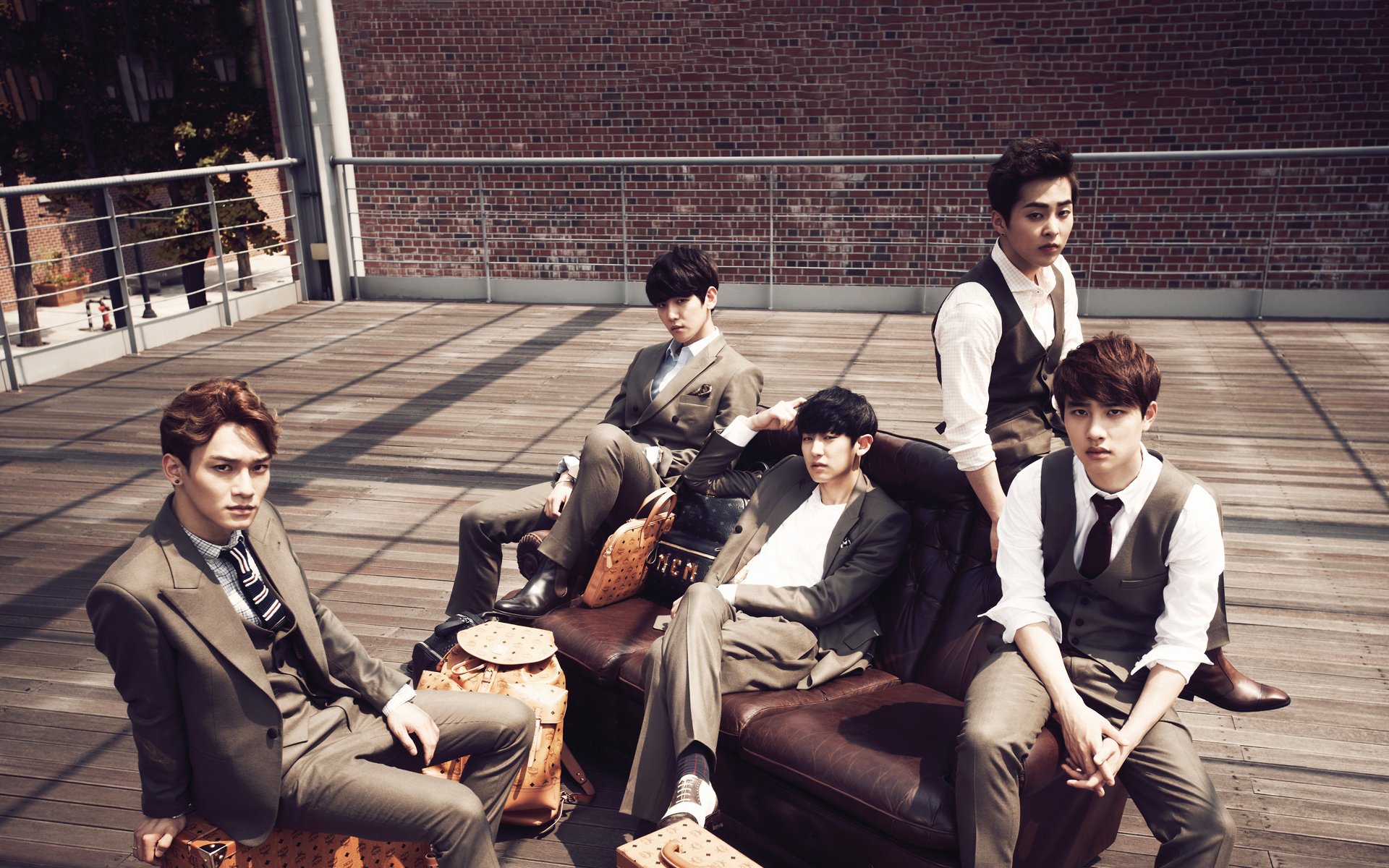 EXO,明星,帅哥,宽屏