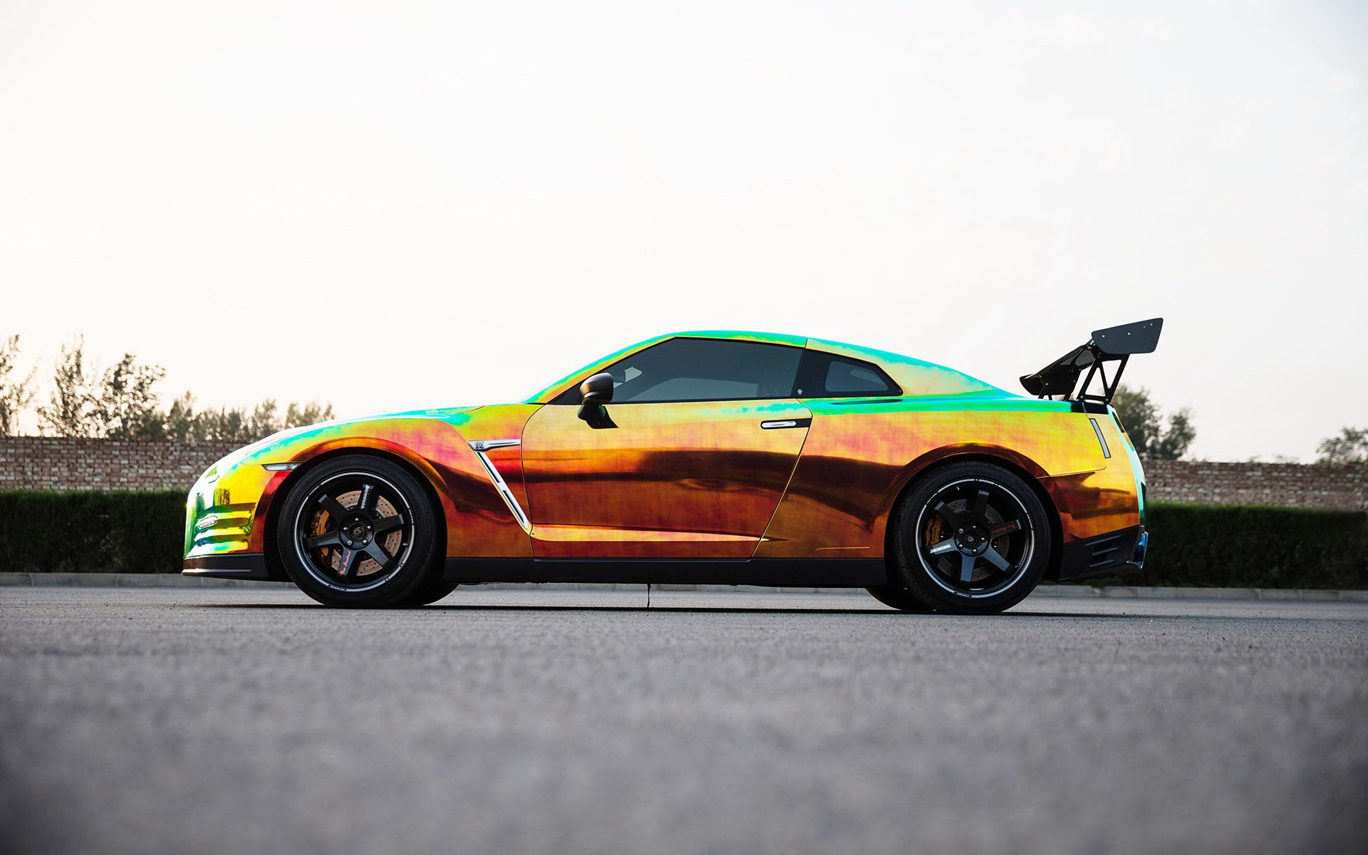 日产,GTR,改装车,宽屏