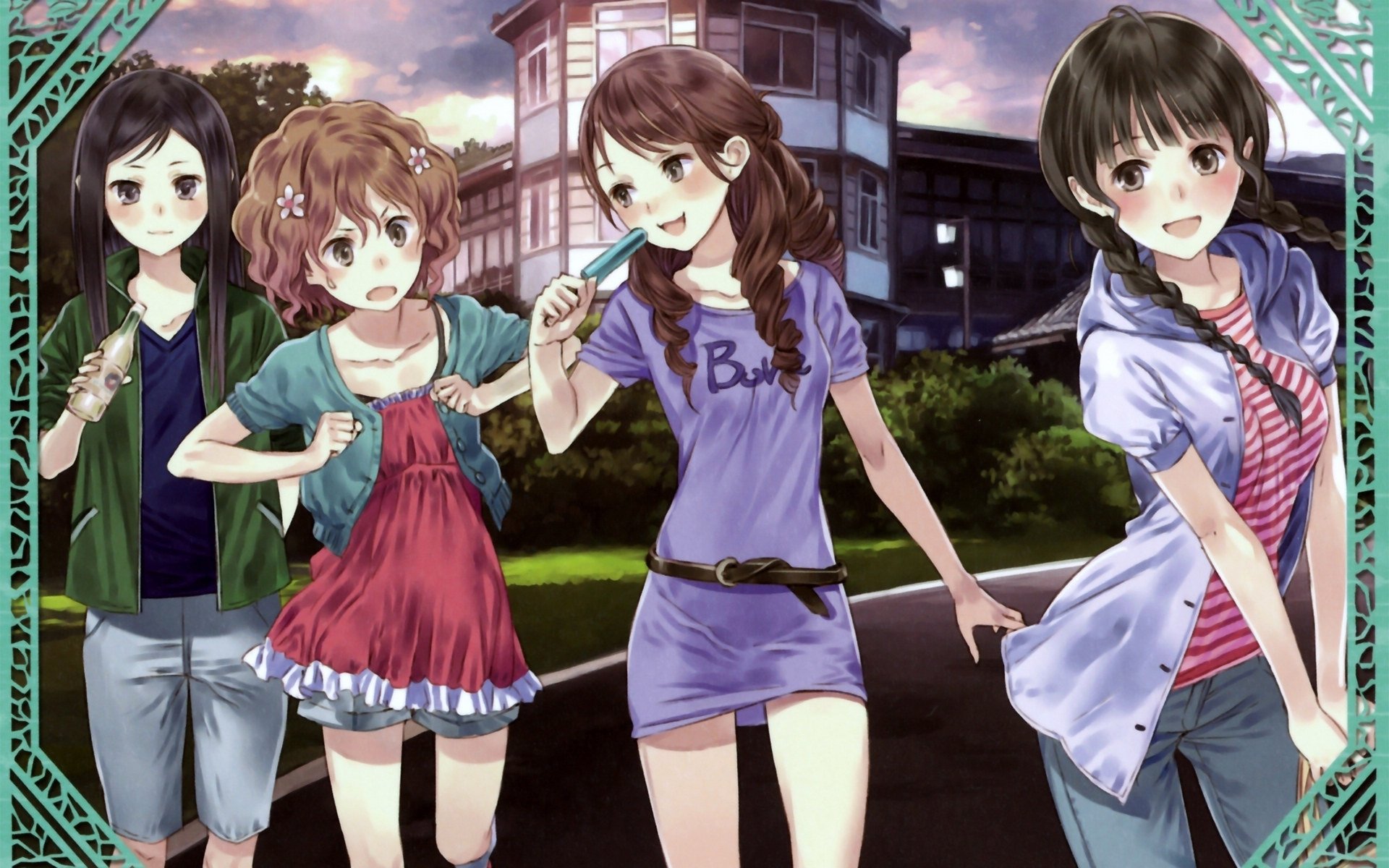 花开伊吕波,少女,励志,搞笑,情感,动漫