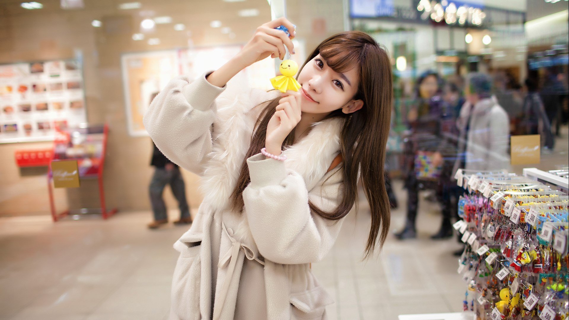 小林志铃,陈潇,美女,模特,清纯,宽屏