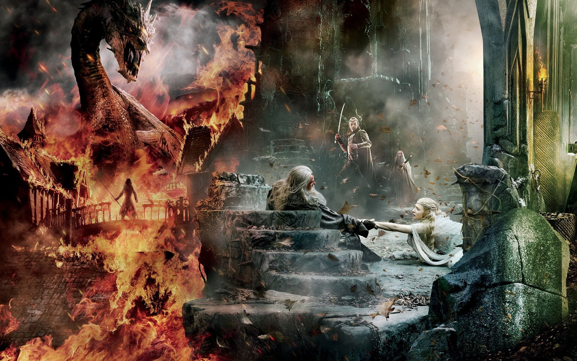 霍比特人3,五军之战,影视,电影,宽屏