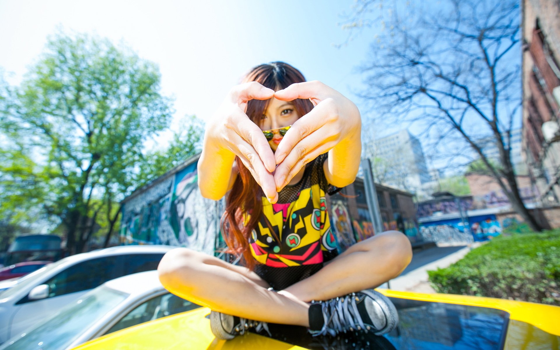 赵奕欢,阳光,青春,宽屏,美女,明星,模特