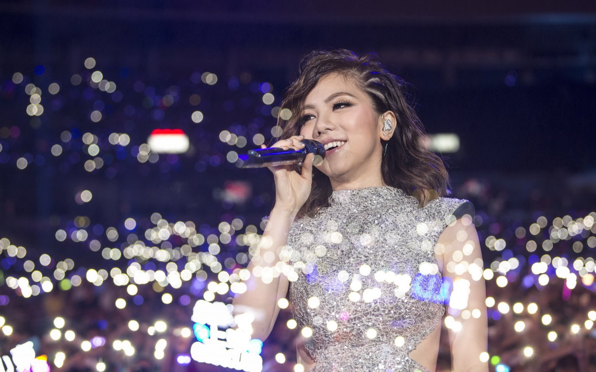 邓紫棋,演唱会,现场,歌手,明星,宽屏,美女