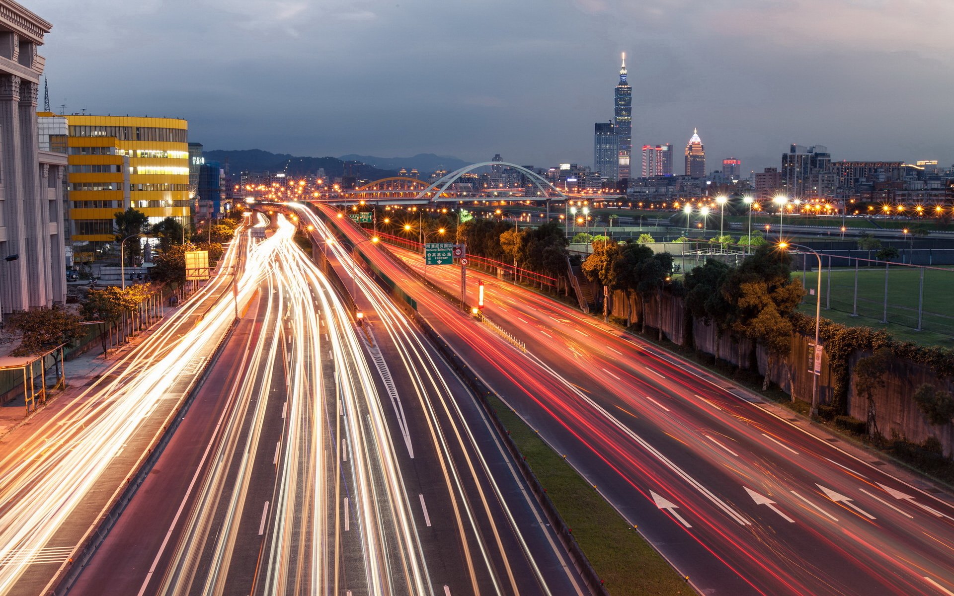 台北101,摩天大楼,夜景,风光,风景,宽屏