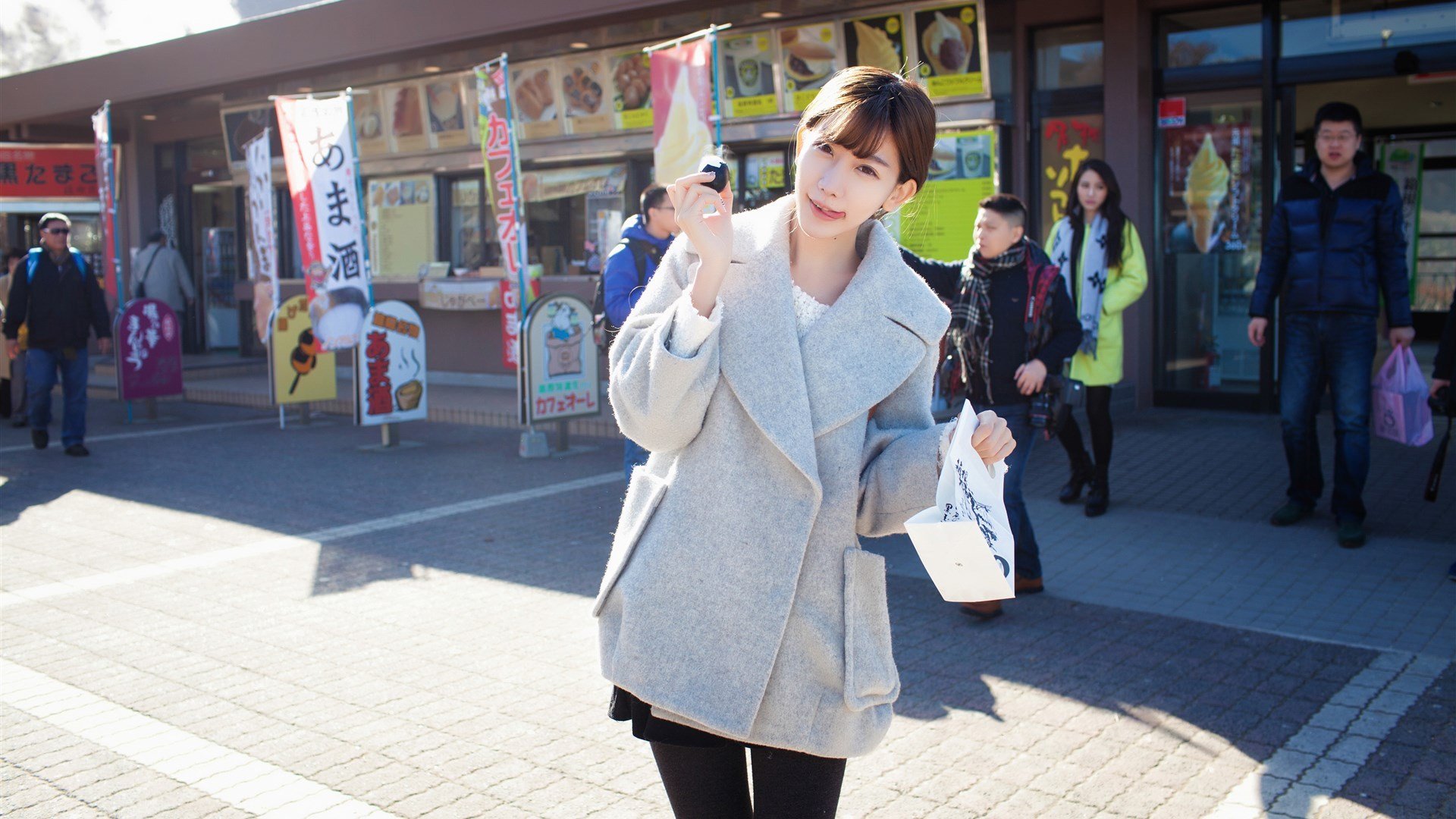 小林志铃,陈潇,美女,模特,清纯,宽屏