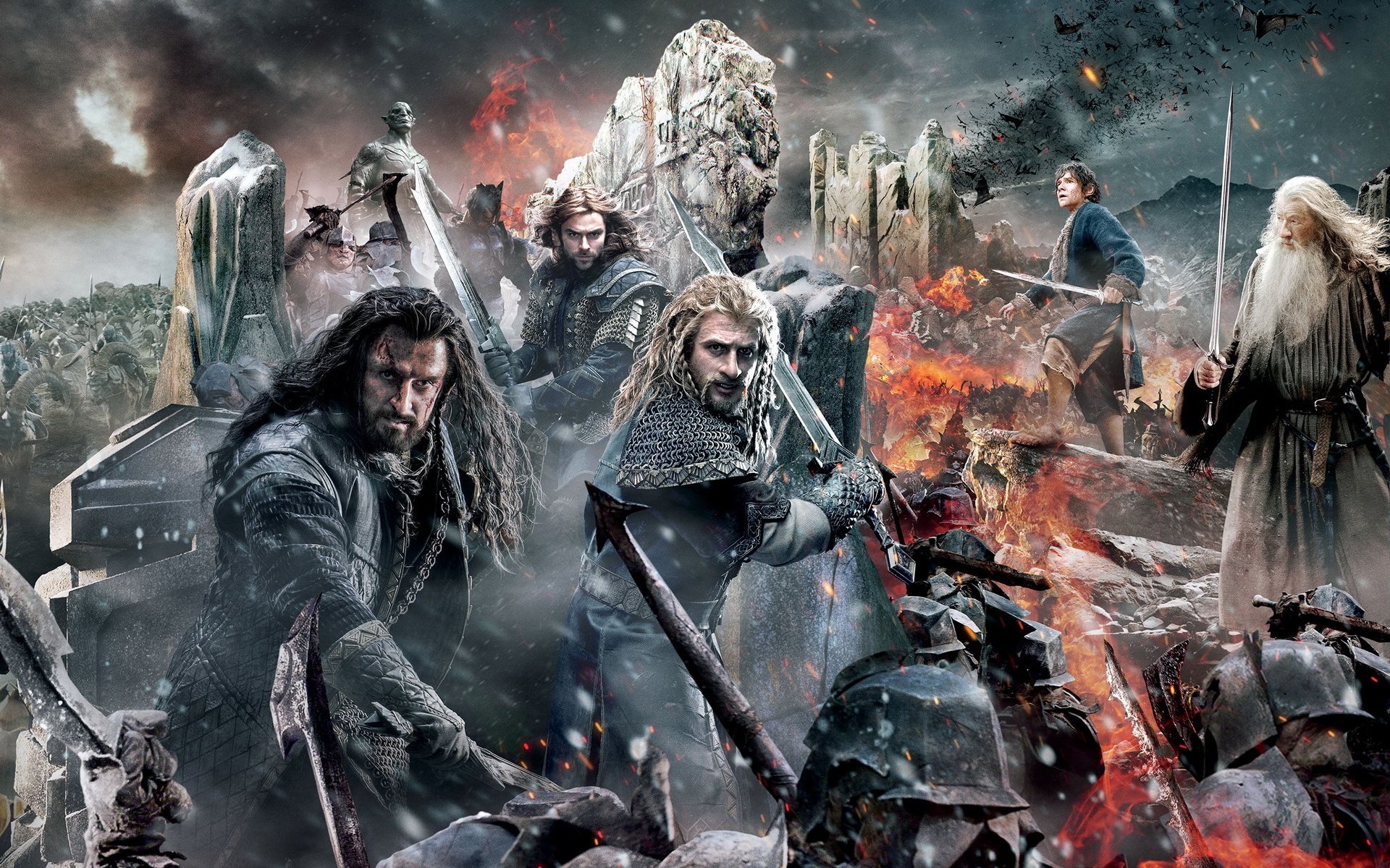 霍比特人3,五军之战,影视,电影,宽屏