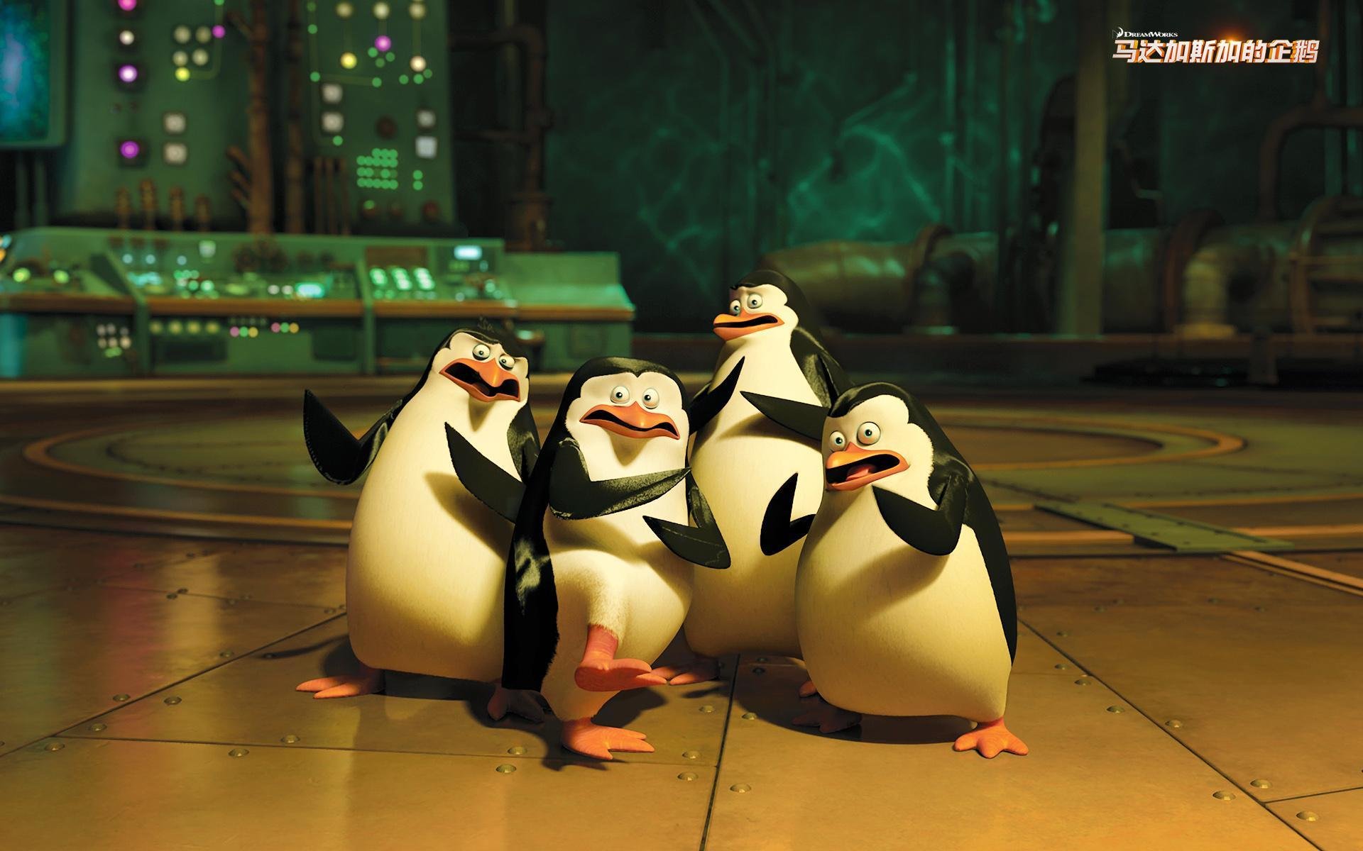 马达加斯加的企鹅,冒险,搞笑,企鹅,动漫
