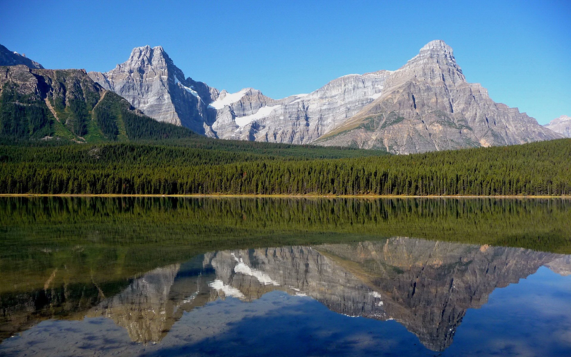 加拿大,班夫,国家公园,宽屏,风光,风景