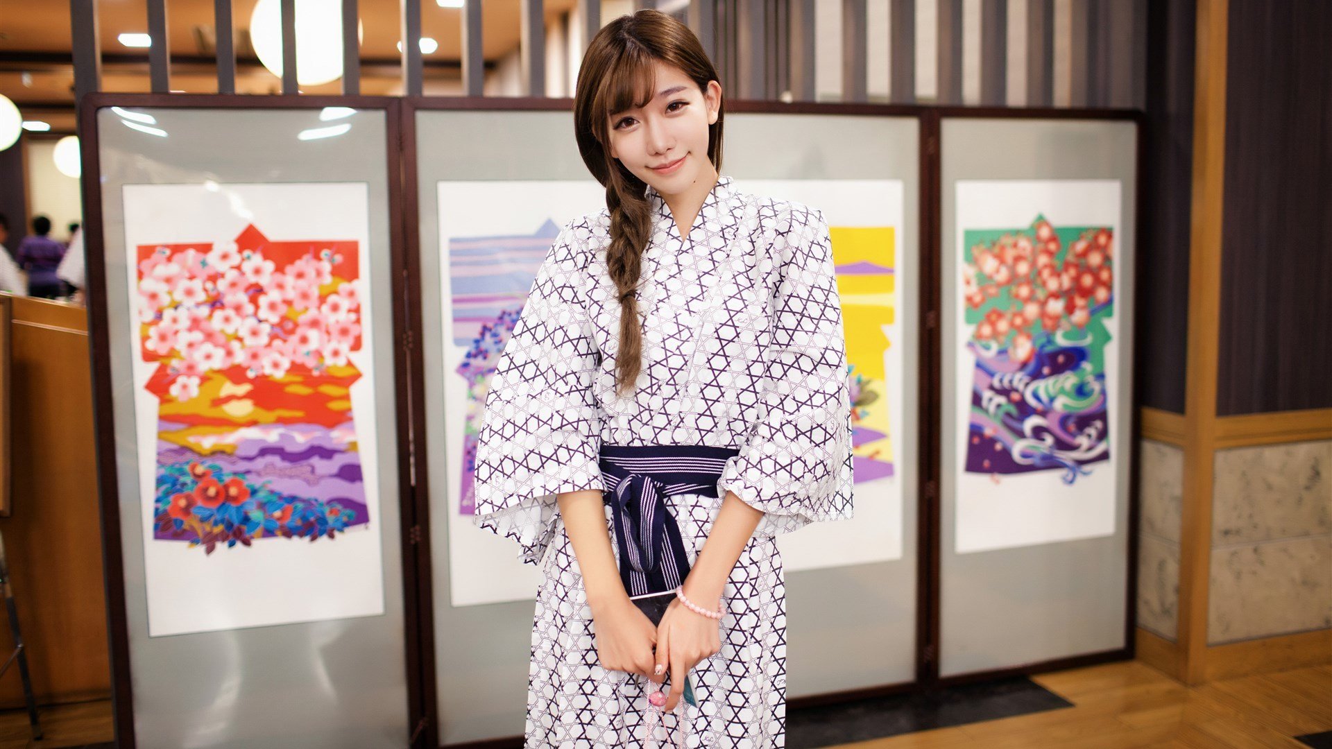 小林志铃,陈潇,美女,模特,清纯,宽屏