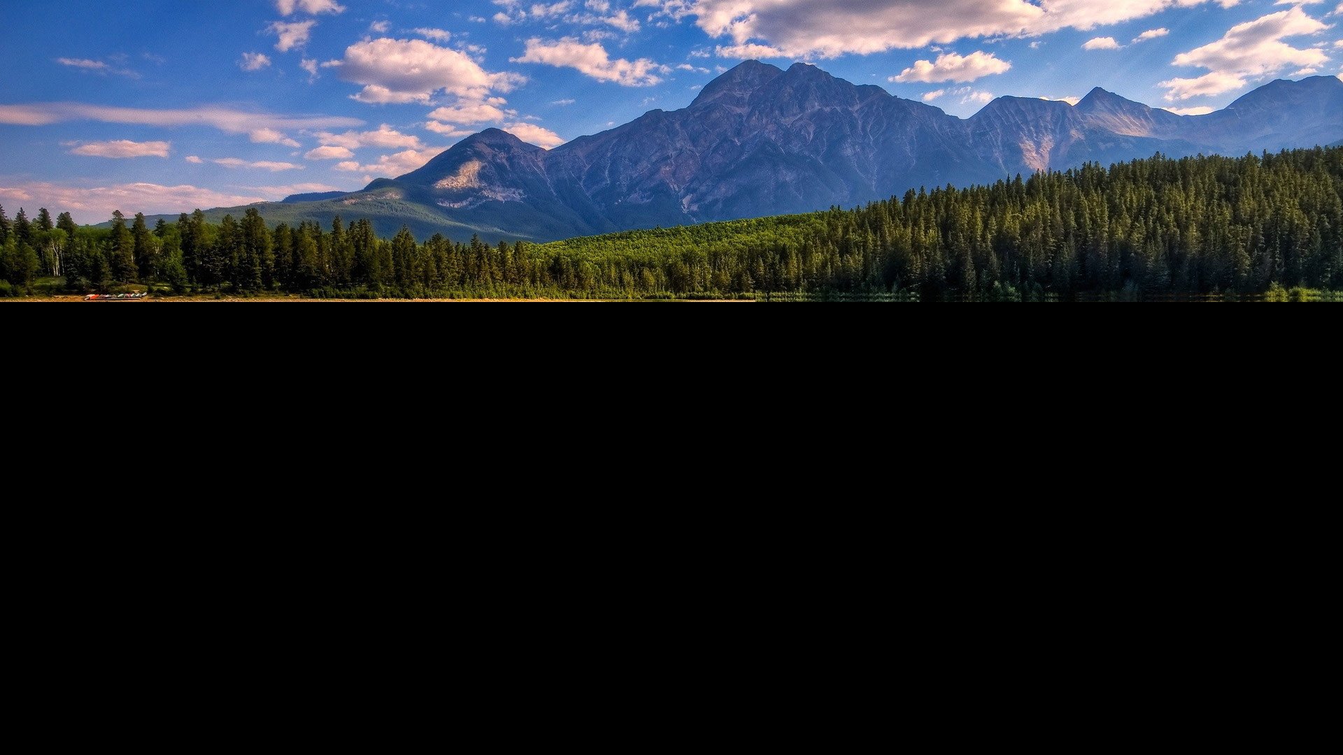 加拿大,班夫,国家公园,宽屏,风光,风景