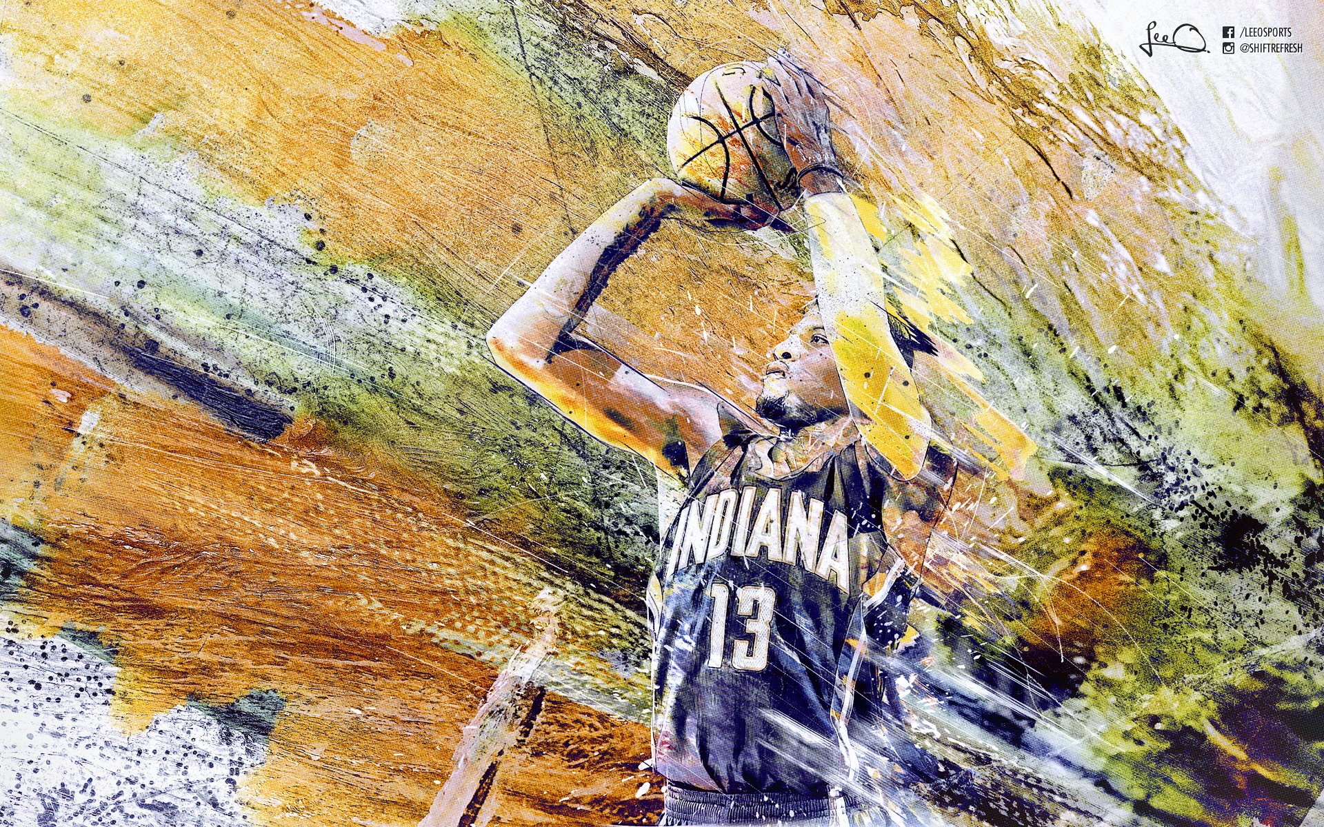 nba,篮球,步行者,乔治