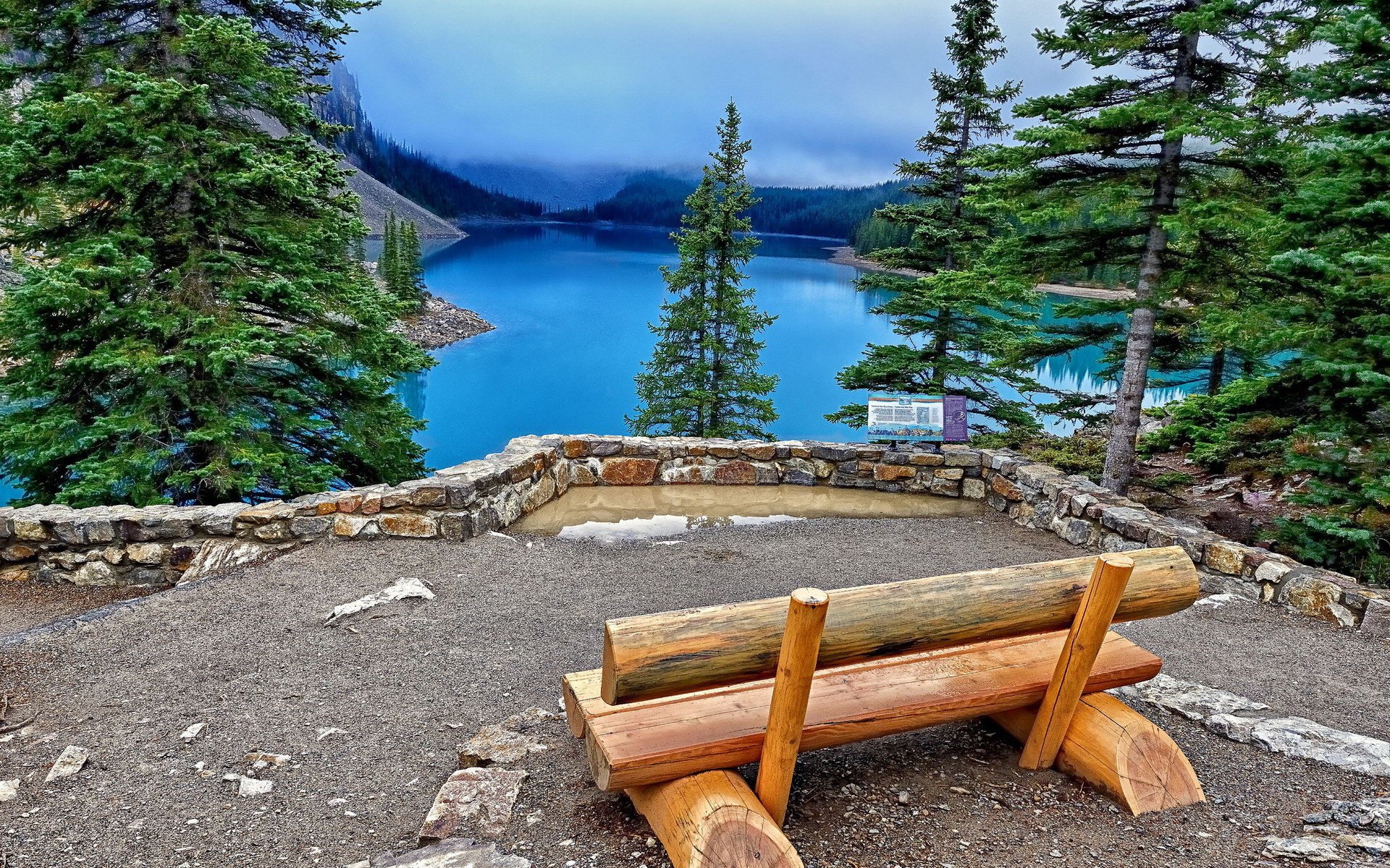加拿大,班夫,国家公园,宽屏,风光,风景