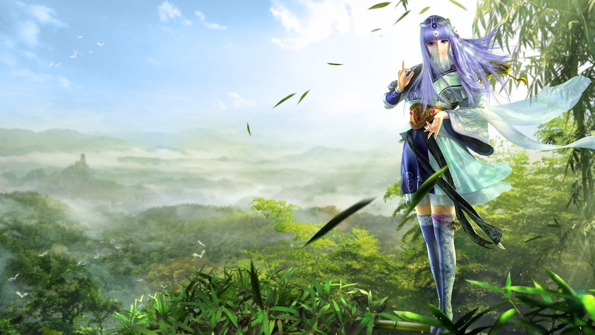 秦时明月,奇幻,水墨风,阴阳家,少司命,大司命,动漫