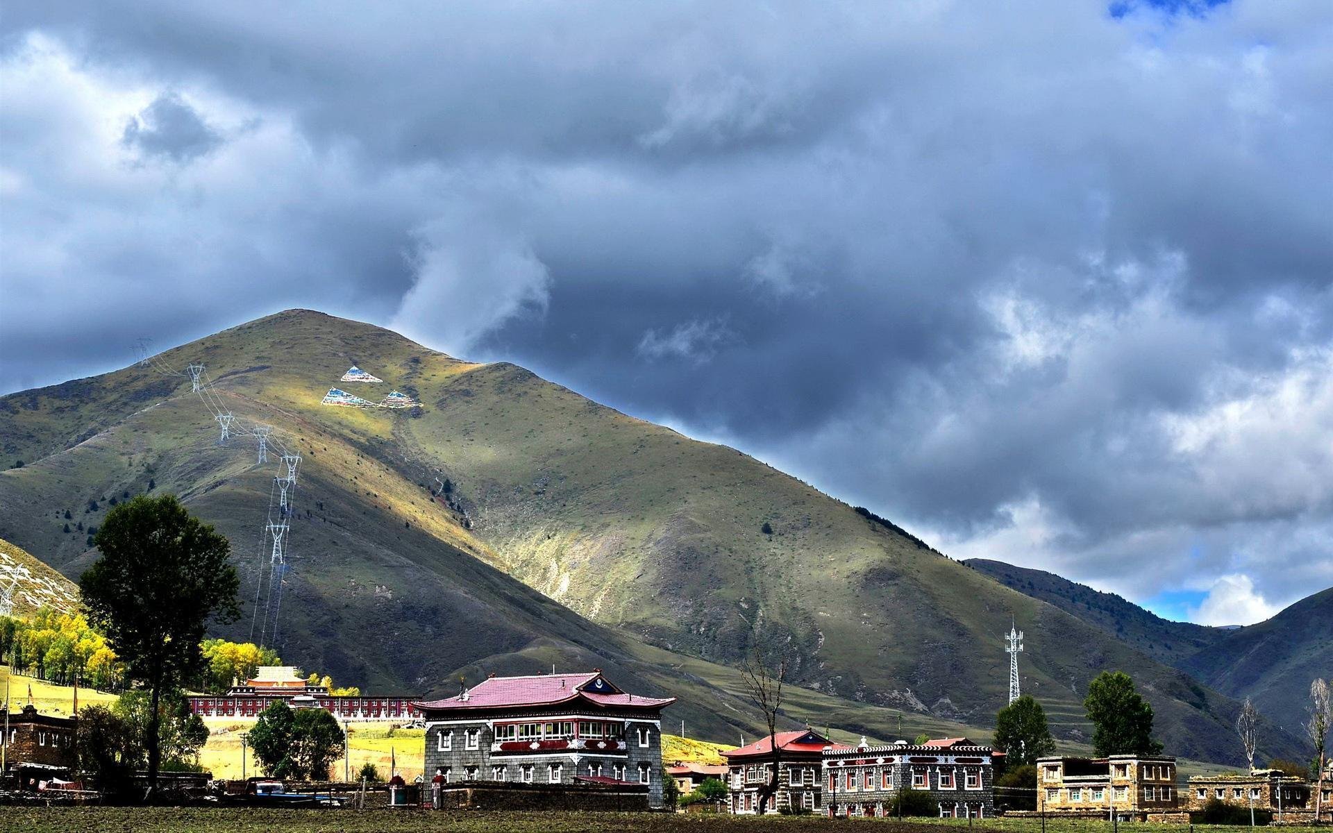 风景,四川,新都桥美景,宽屏