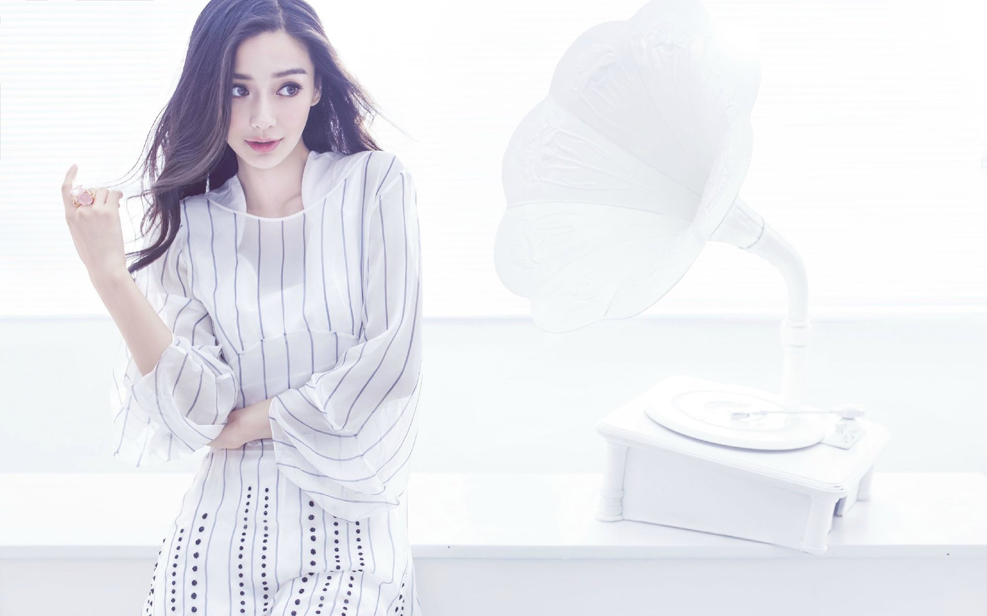 Angelababy,唯美,梦幻,纯净,惊艳,写真,宽屏,杨颖