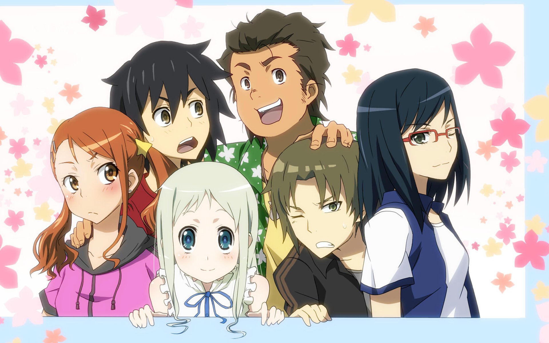 未闻花名,励志,情感类,冒险,少女,本间芽衣子,动漫