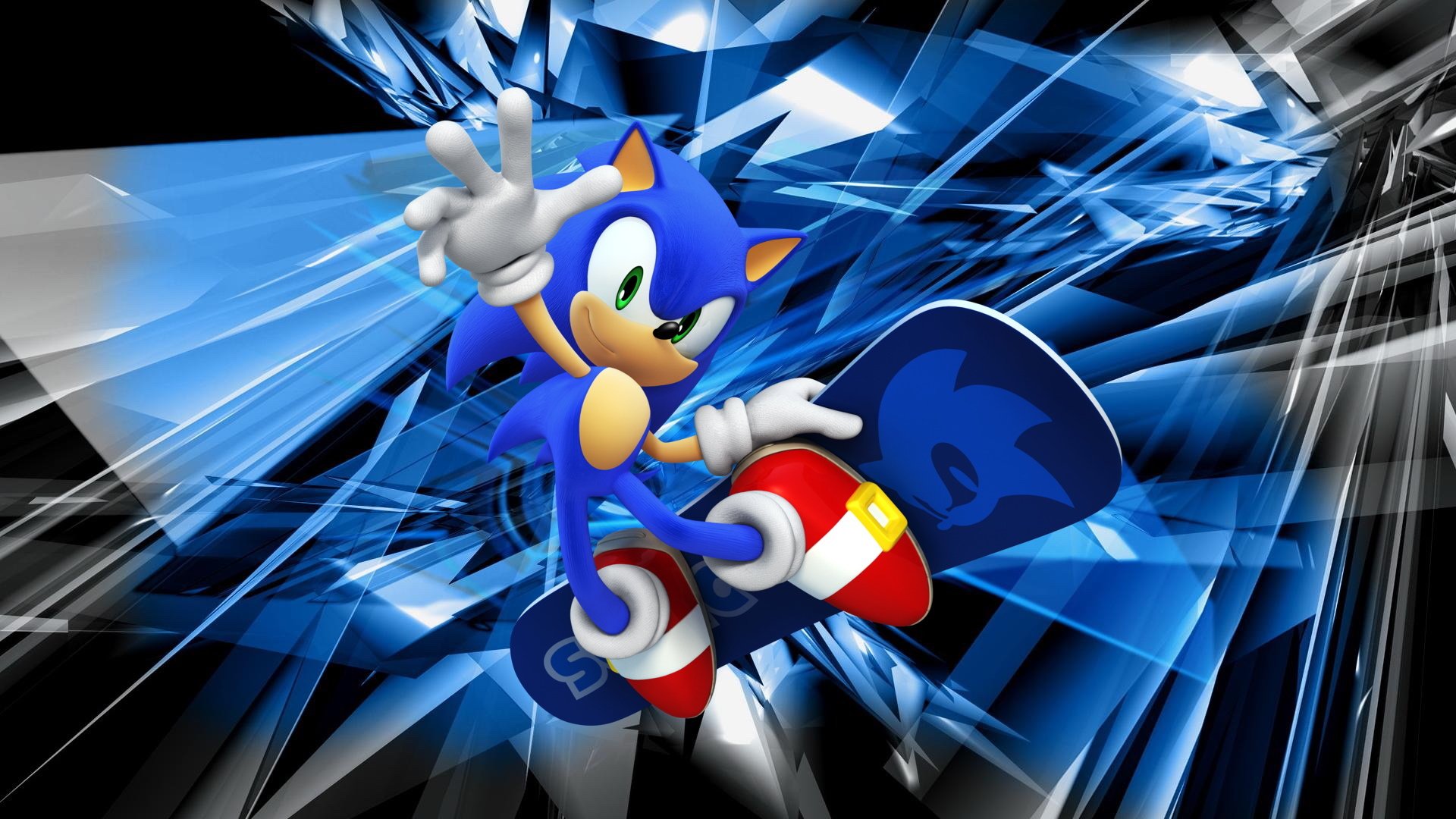 索尼克,卡通,人物