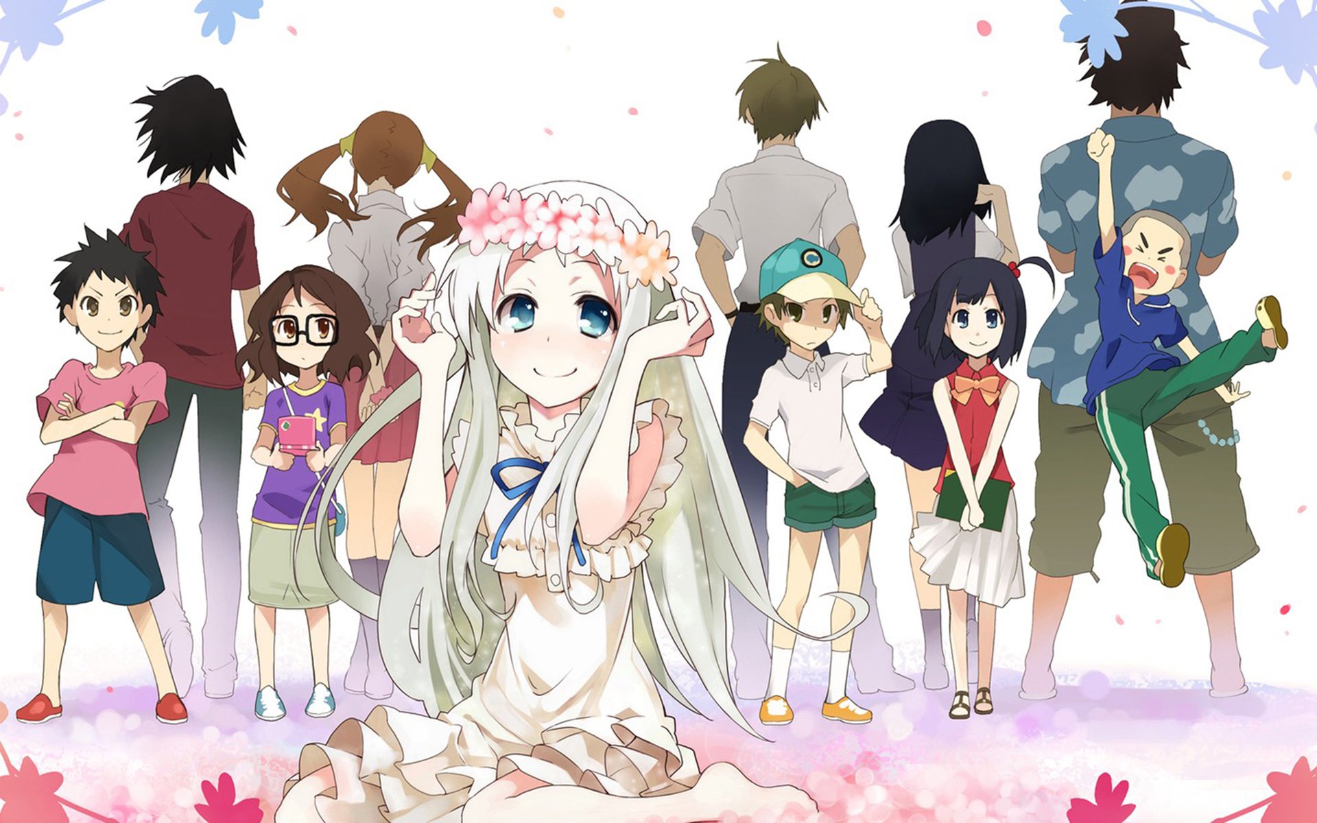 未闻花名,励志,情感类,冒险,少女,本间芽衣子,动漫