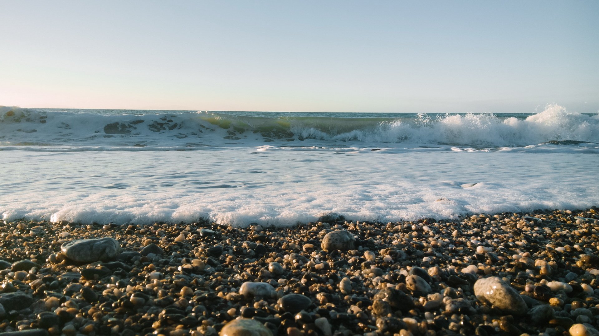 大海,海浪,巨浪,碎石