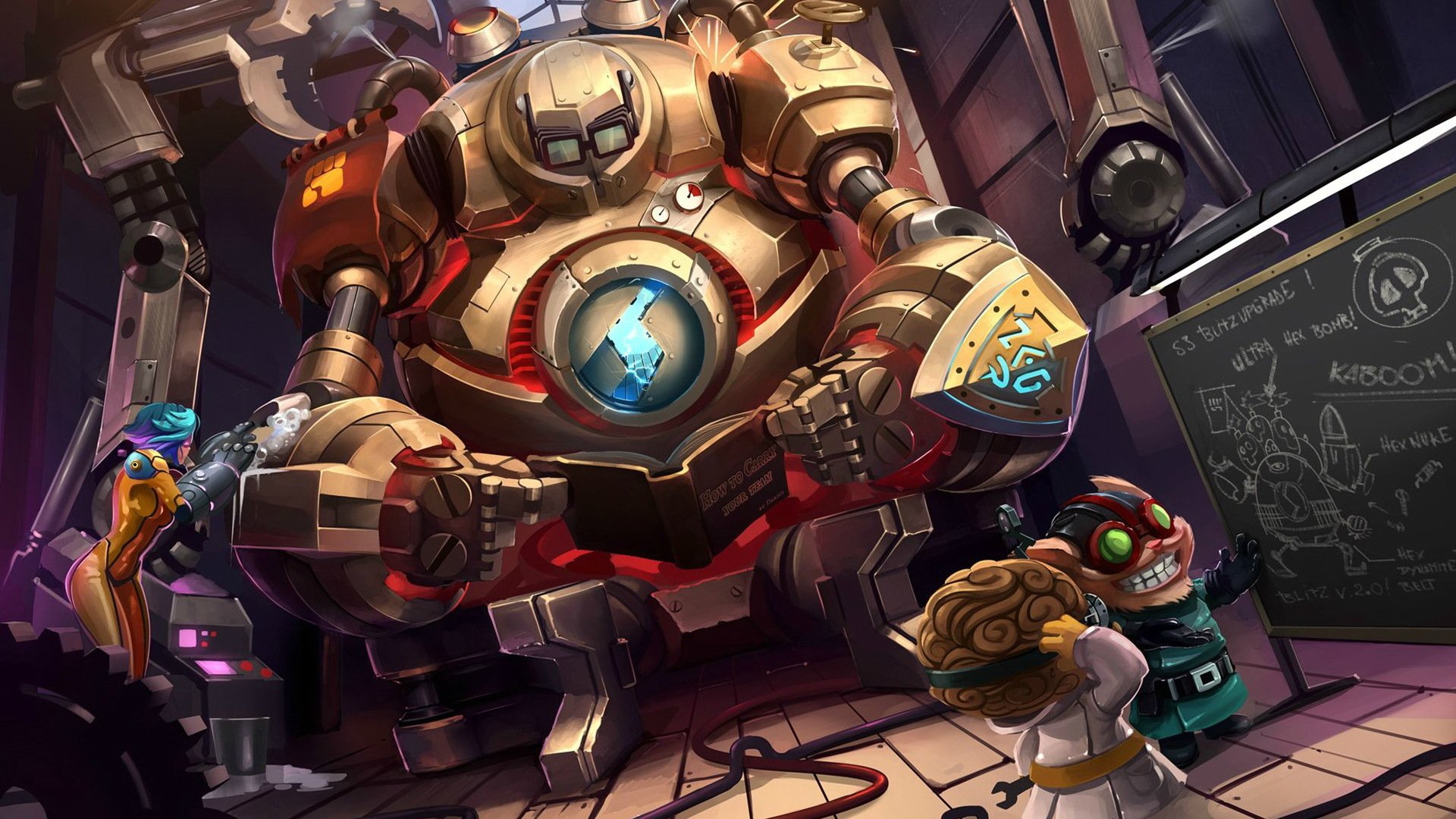 英雄联盟,LOL,吉格斯