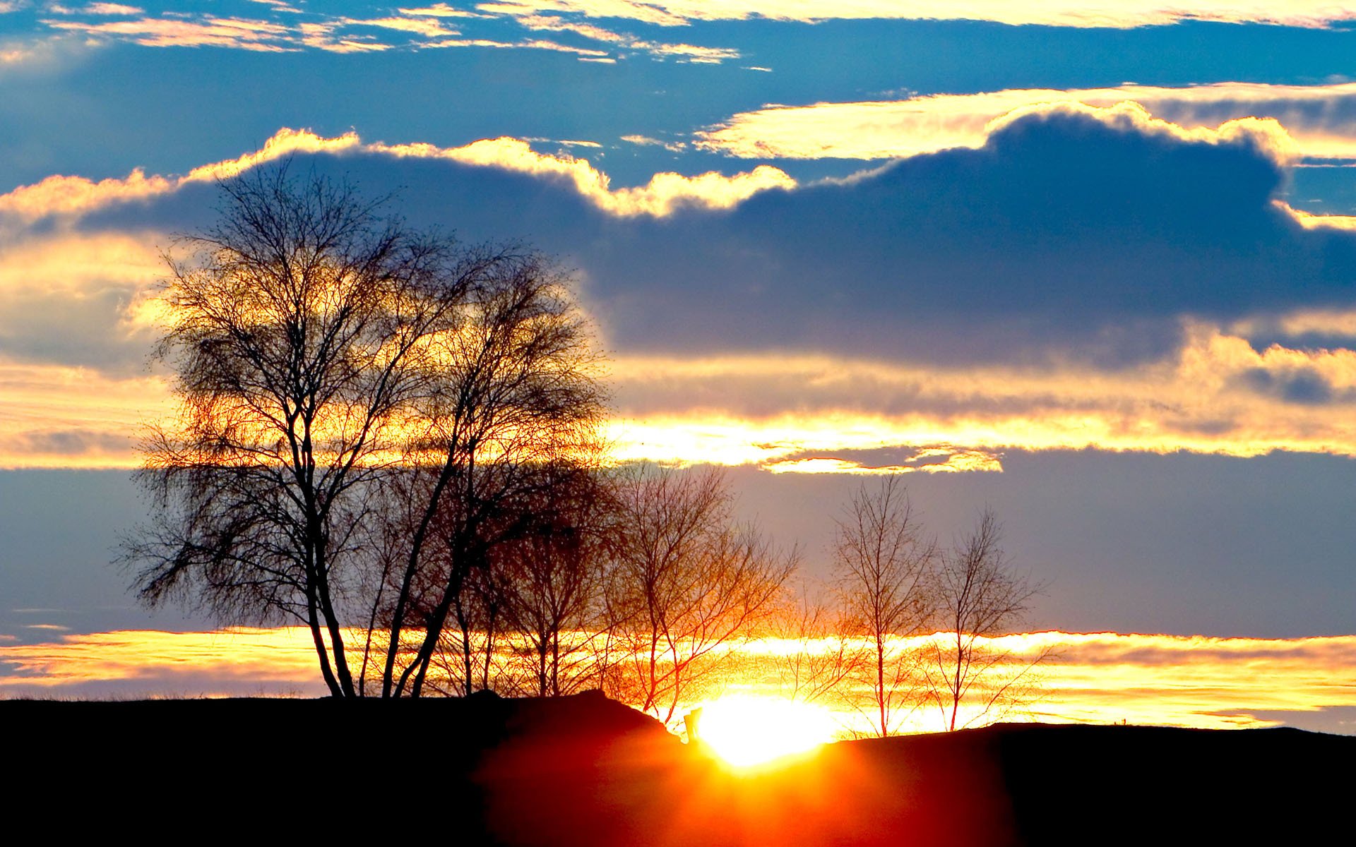 风景,自然风景,黄昏,落日,宽屏