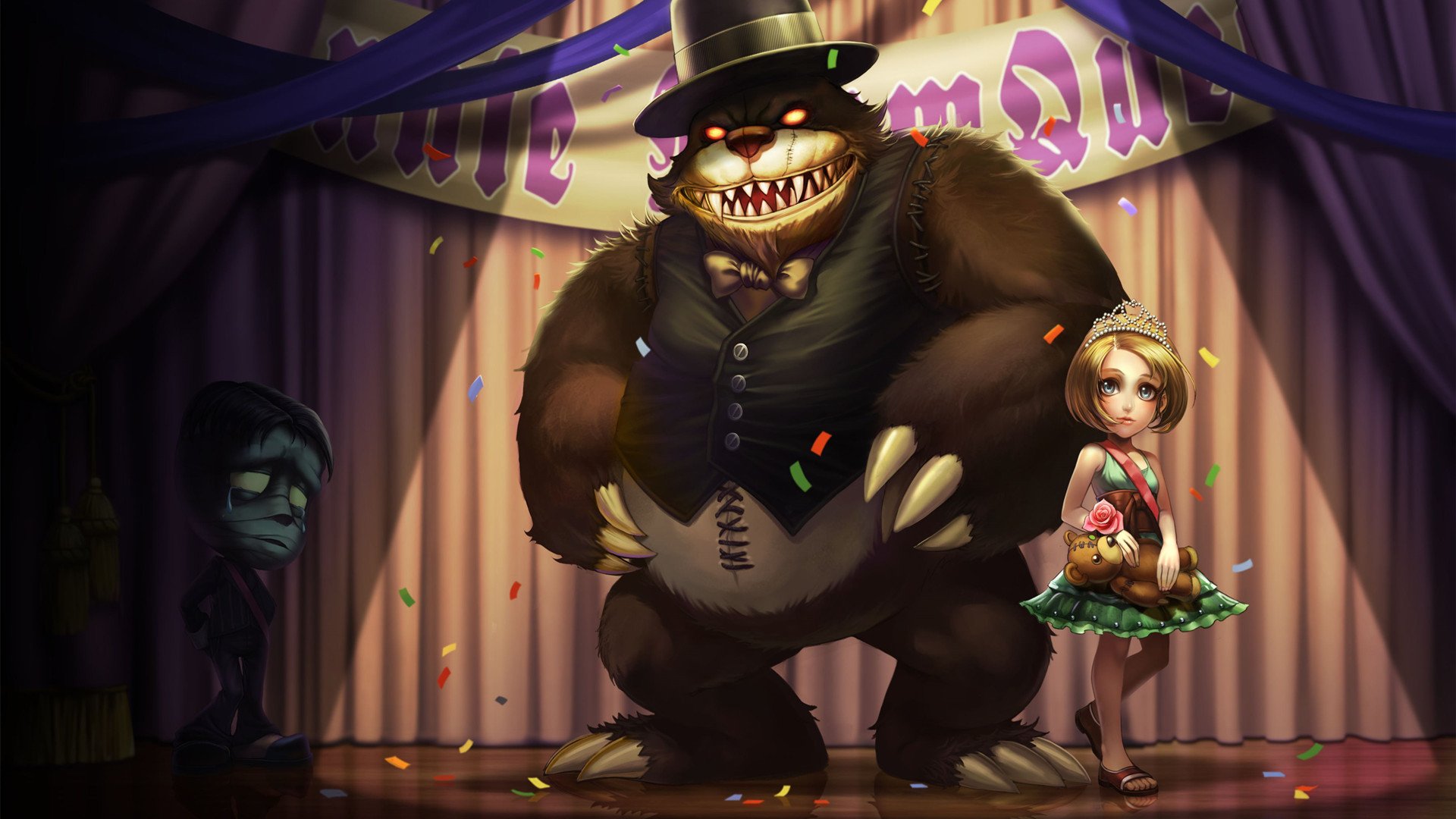 lol,英雄联盟,游戏,舞会公主,安妮,黑暗之女