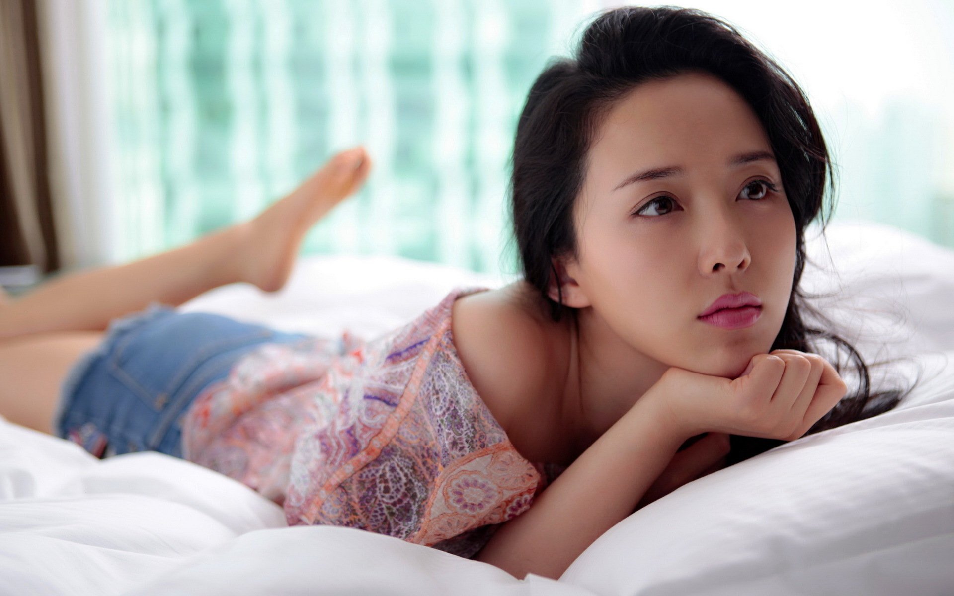 颜丹晨,美女,明星,宽屏