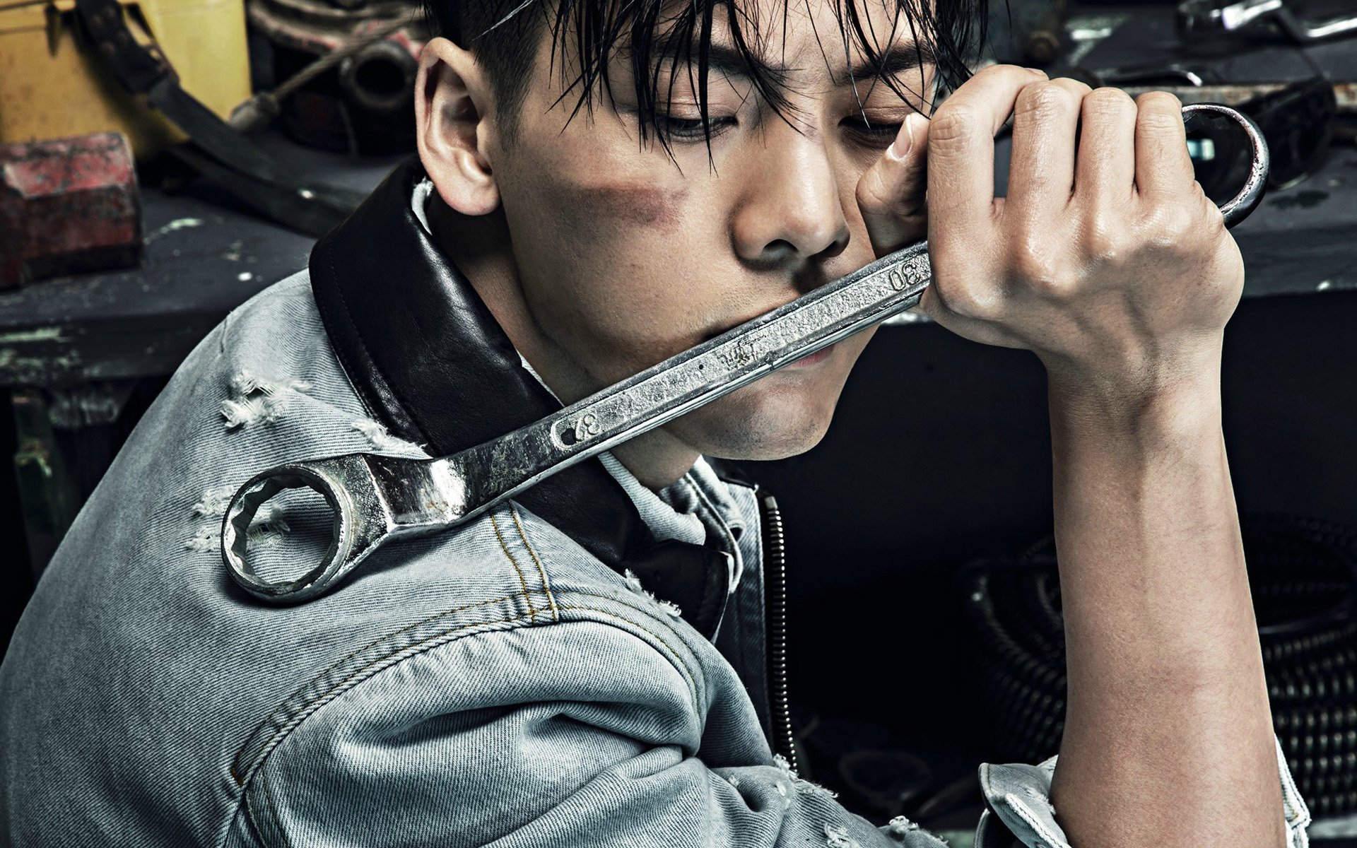 陈伟霆,男人味,宽屏,明星,帅哥