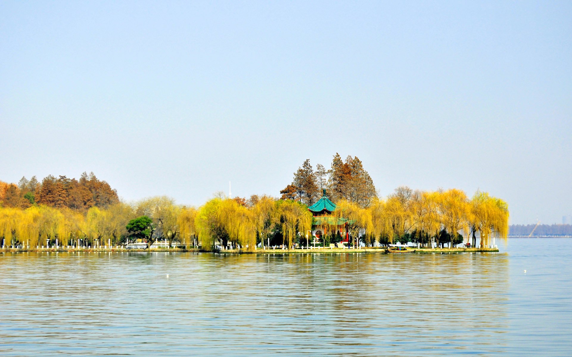 风景,武汉,武汉东湖,景色怡人,宽屏