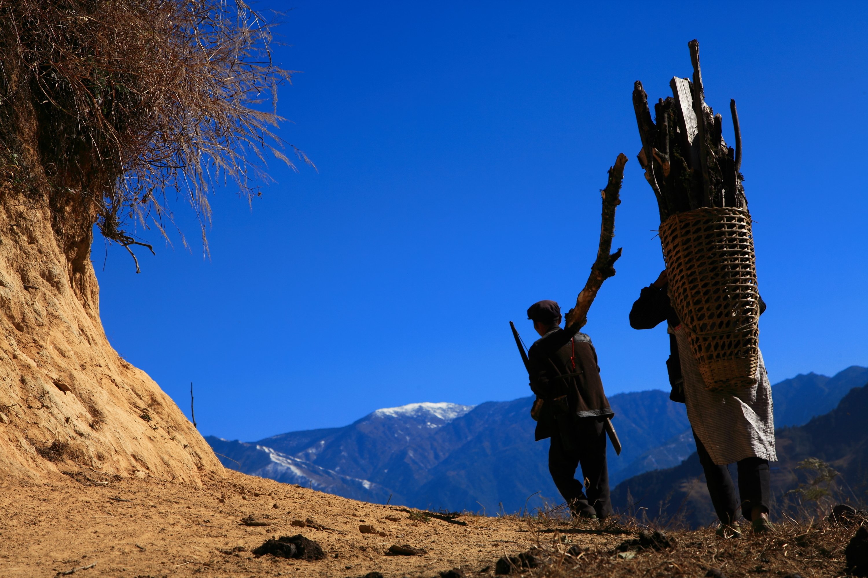 回家,高山,云南风光