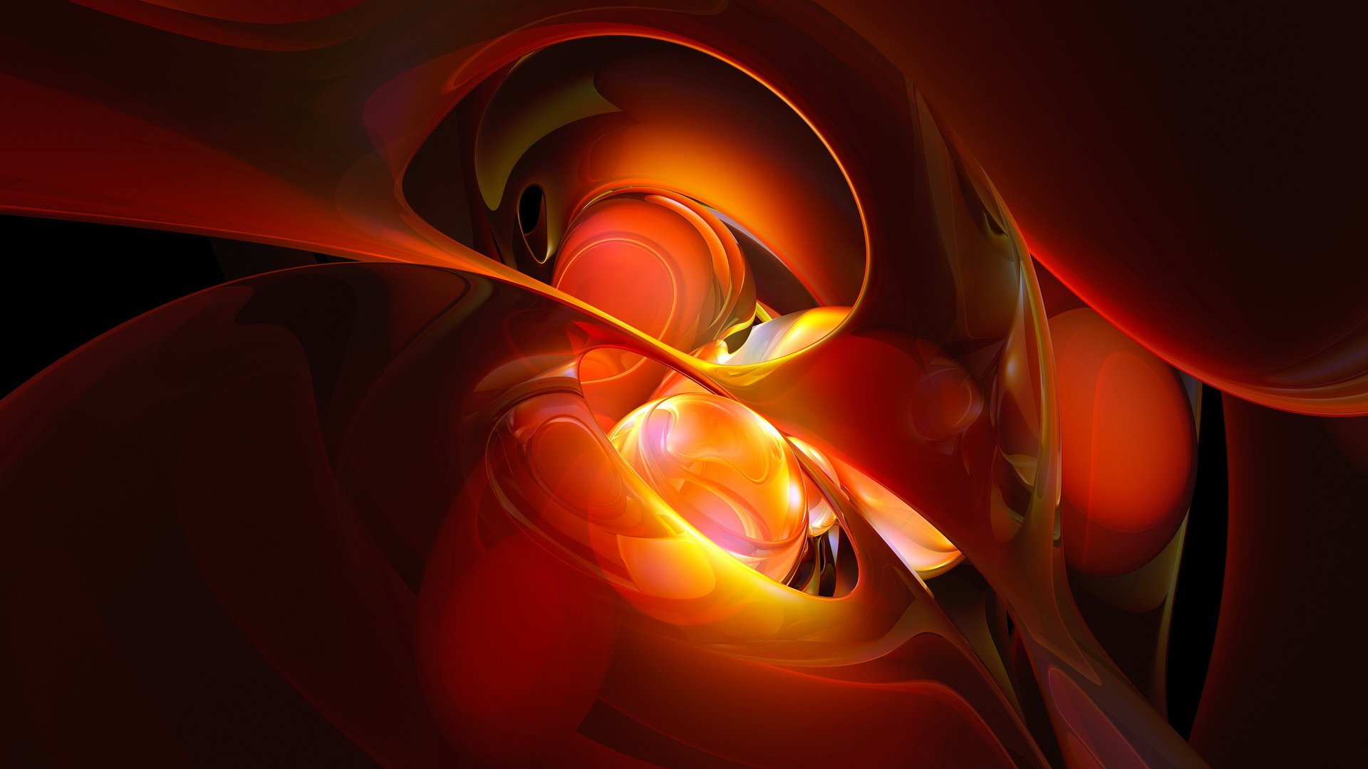 红色,花瓣,酷炫