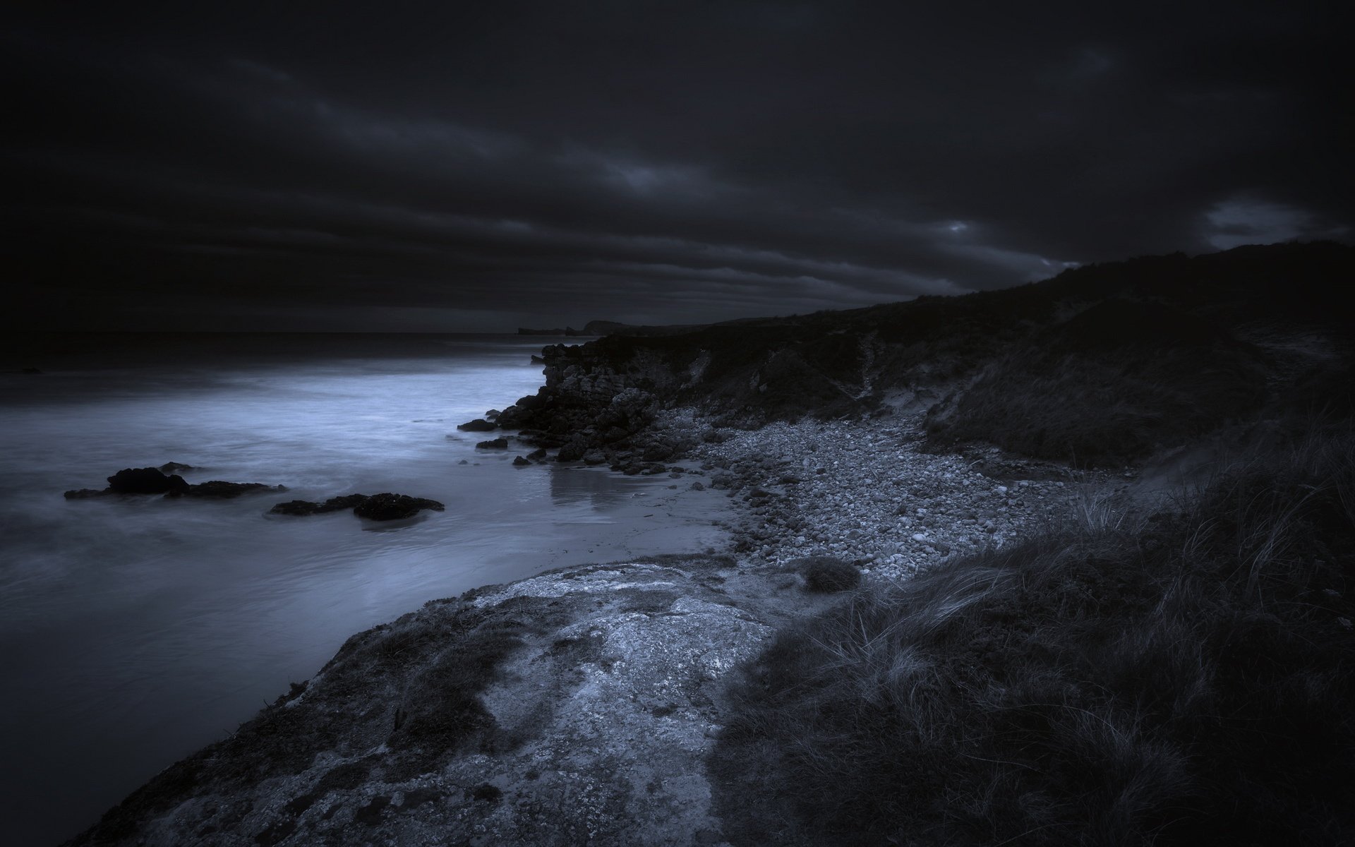 夜空,美景,星光