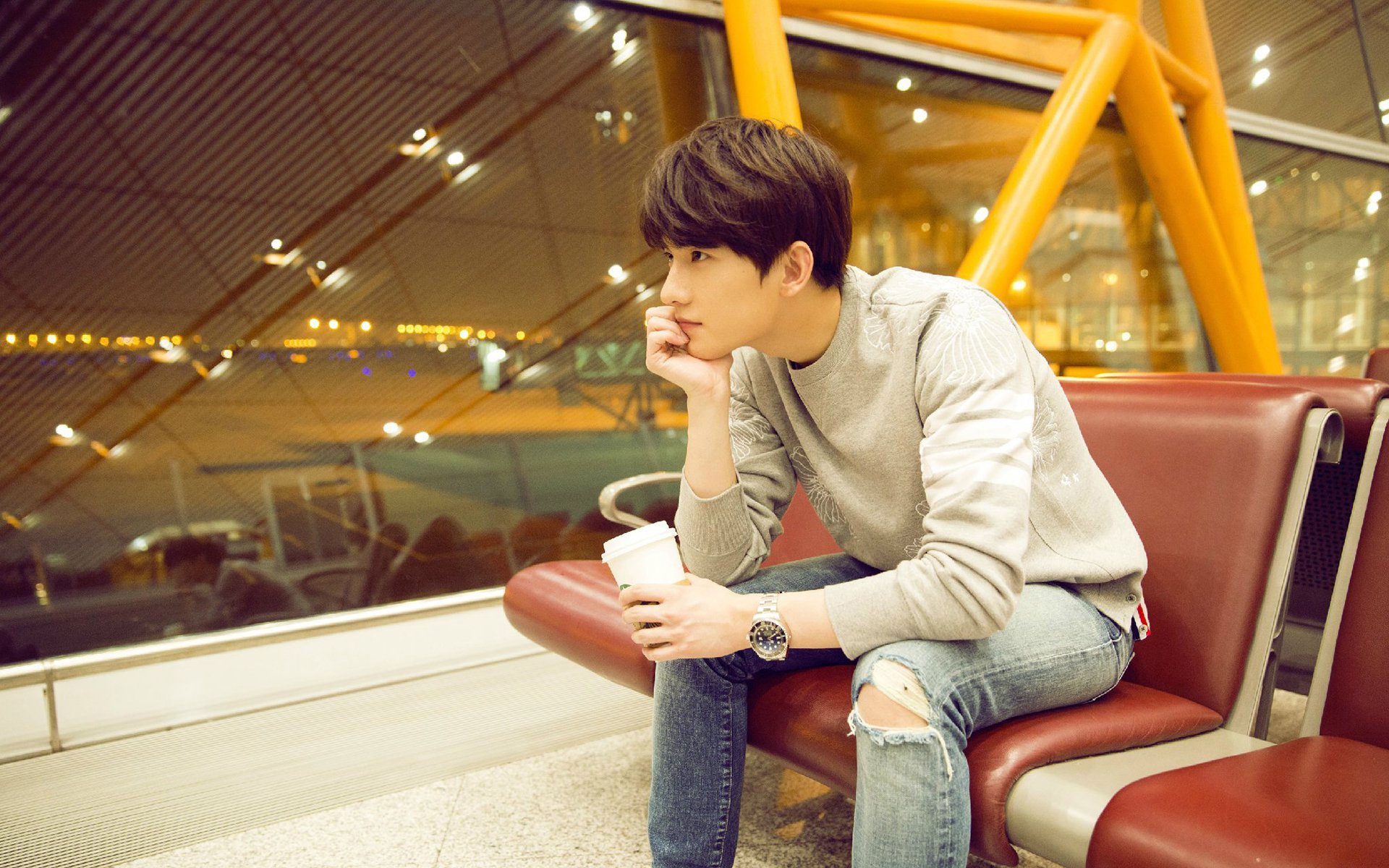 杨洋,演员,小鲜肉,帅哥,明星,宽屏