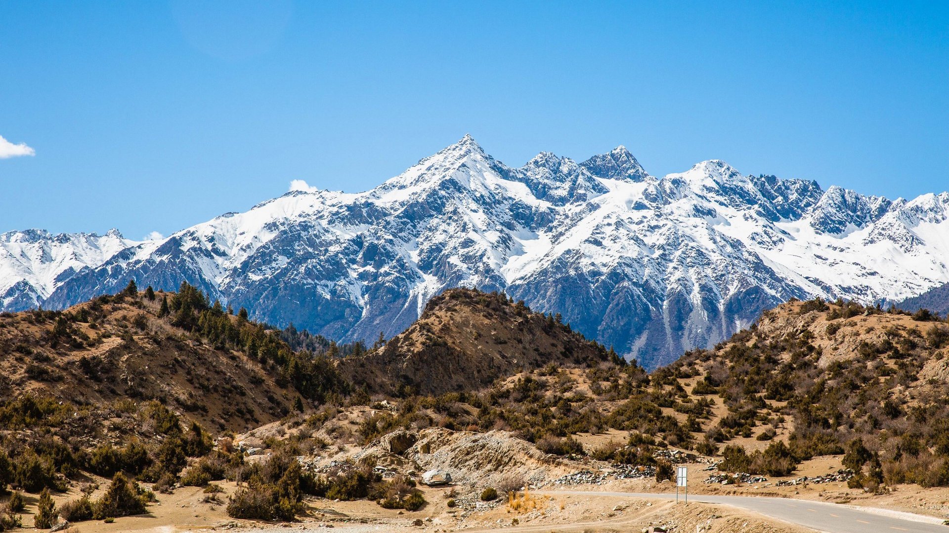 西藏然乌湖,风景