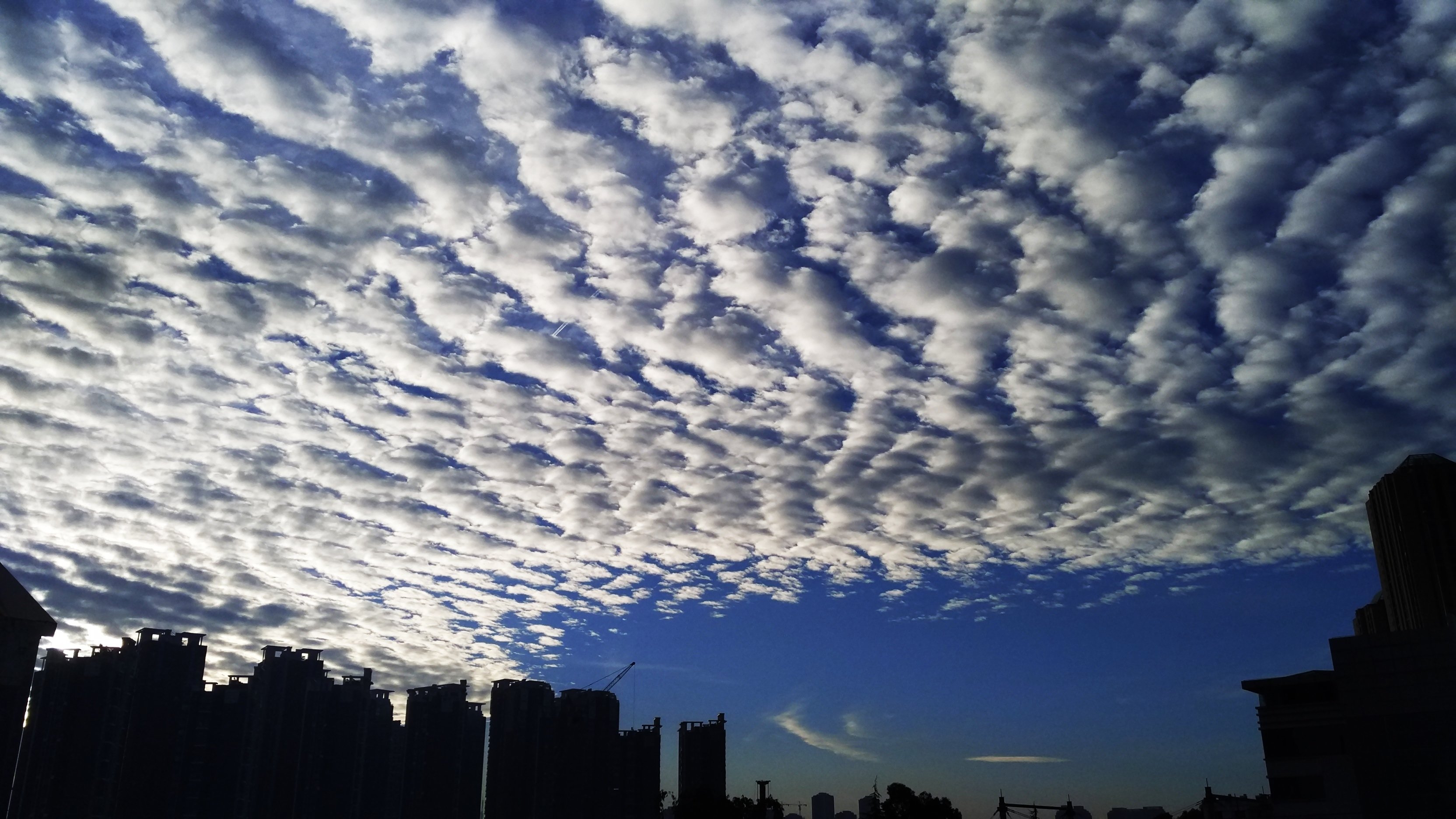 自然,白云,天空