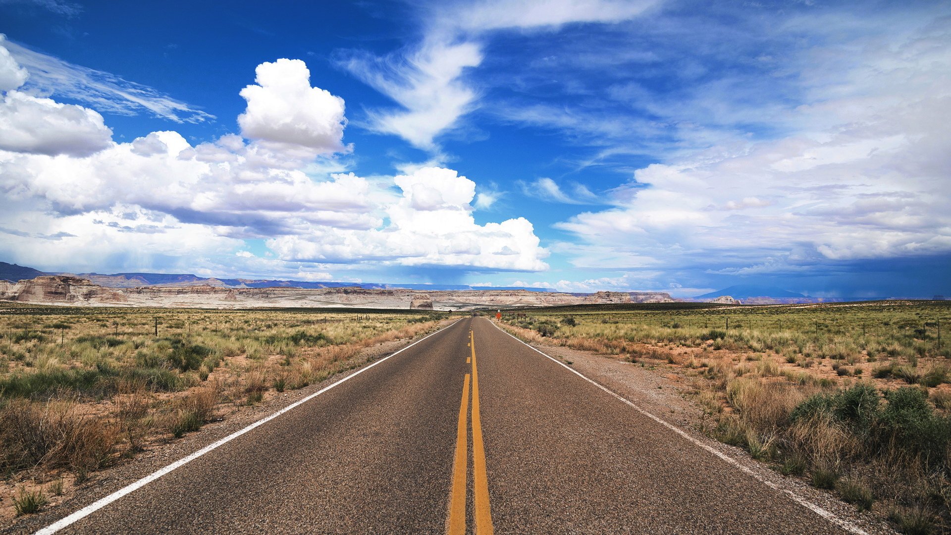 风景,风光,81号公路,蓝天,白云