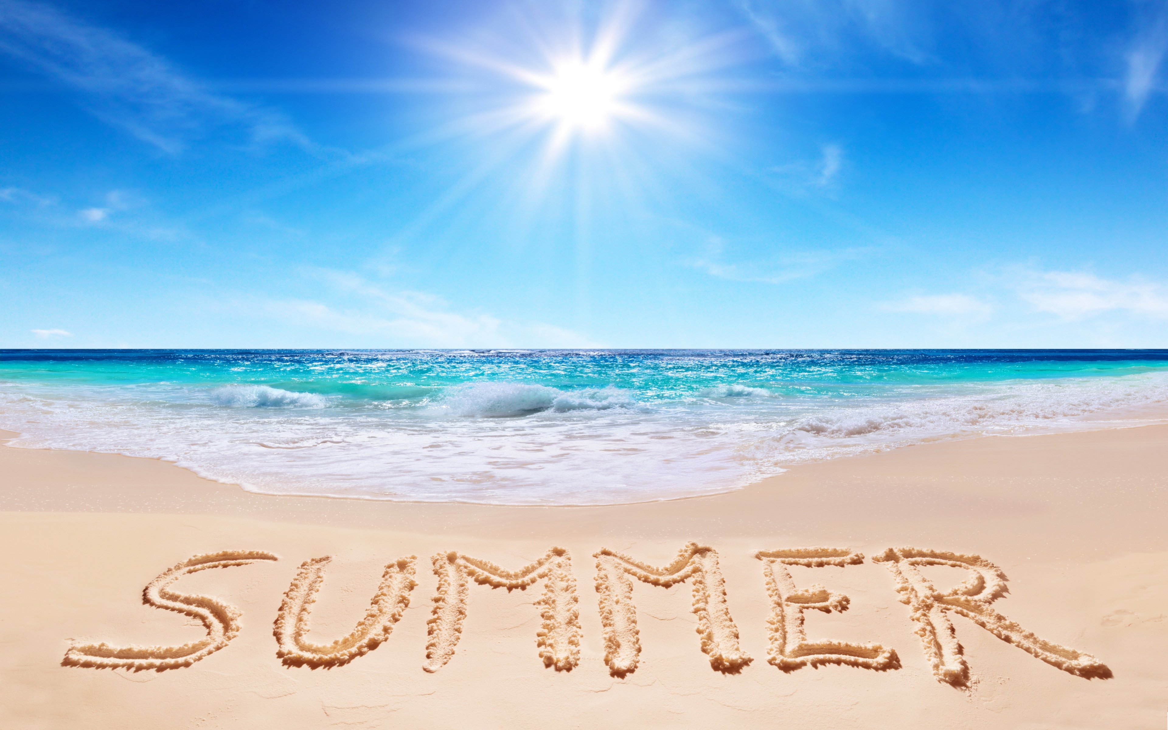 夏天,阳光,沙滩