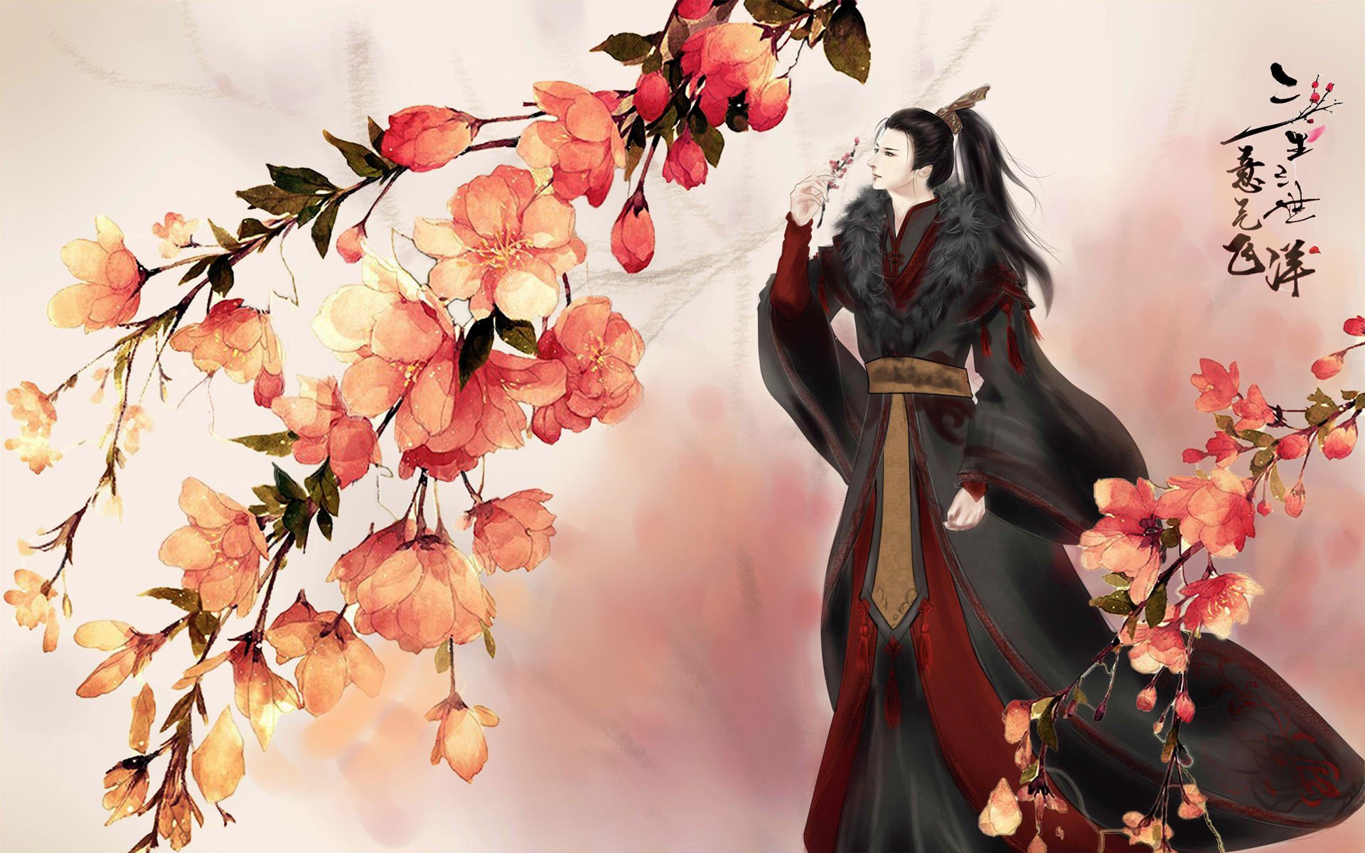 三生三世,十里桃花,水墨风,唯美,漫画