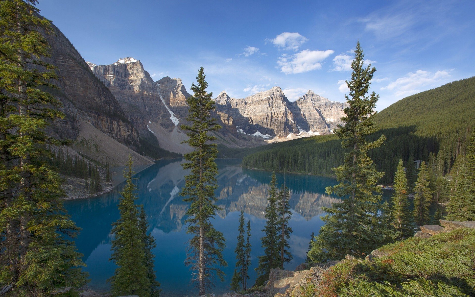风景,自然风景,加拿大,班夫,美丽壮观,宽屏