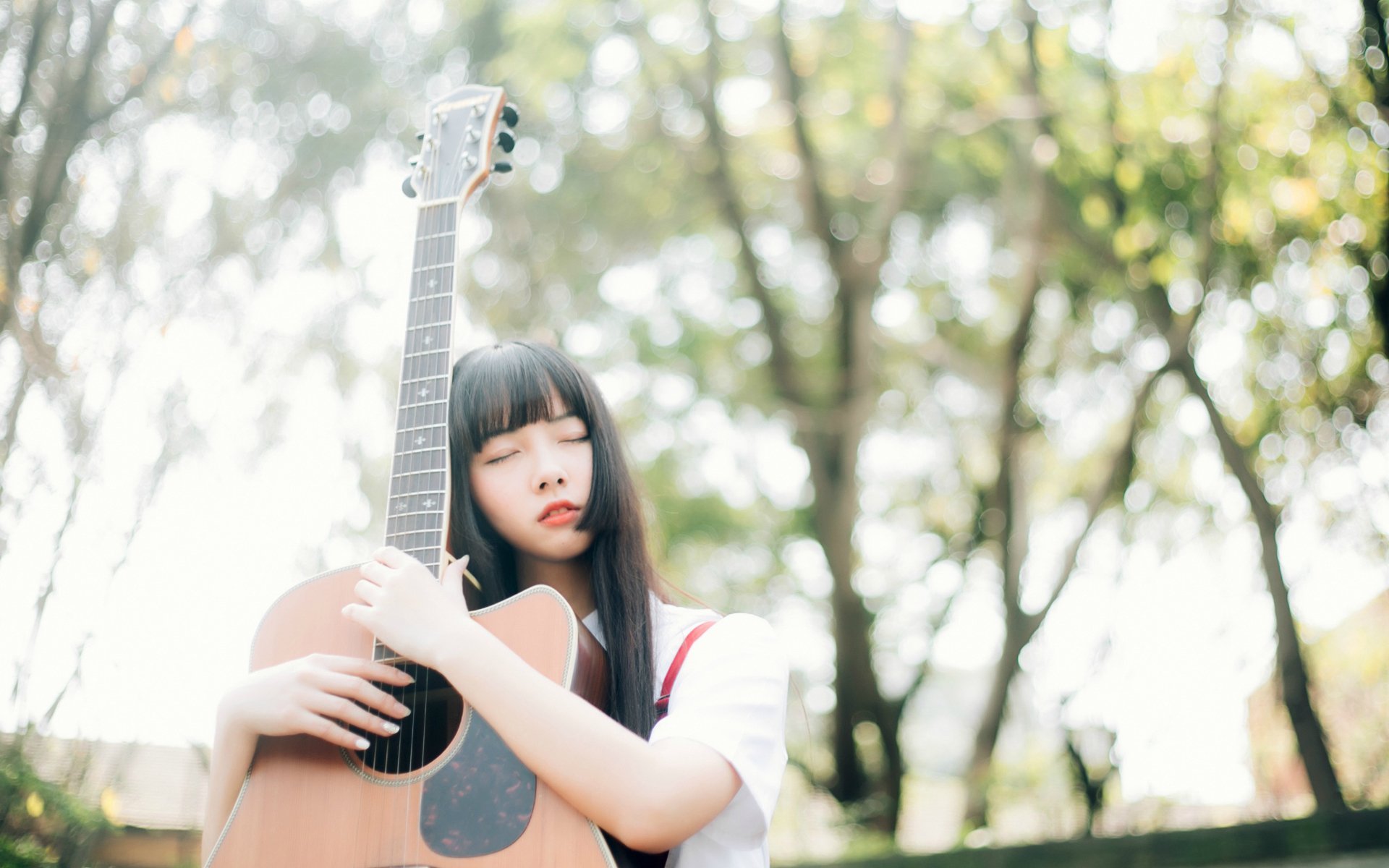 美女,吉他,文艺范,清纯可爱