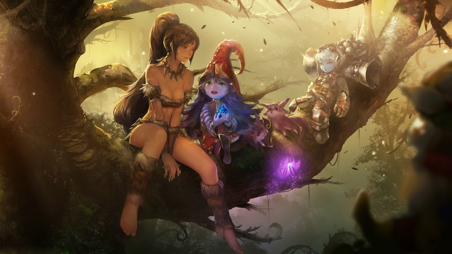 英雄联盟,游戏,小炮,豹女,露露,lol