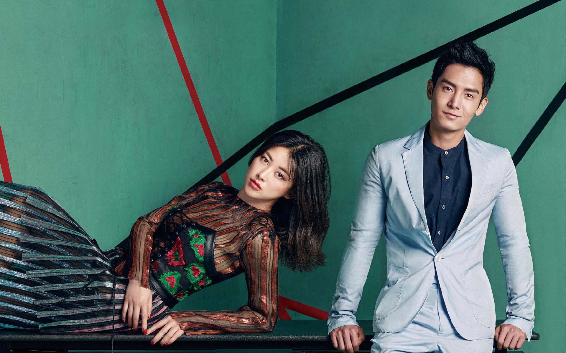 非凡搭档,真人秀,朱珠,盛一伦,写真,明星