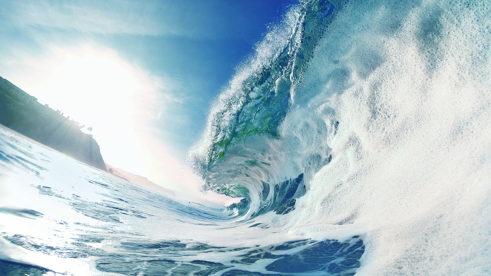 风景,风光,巨浪,大海