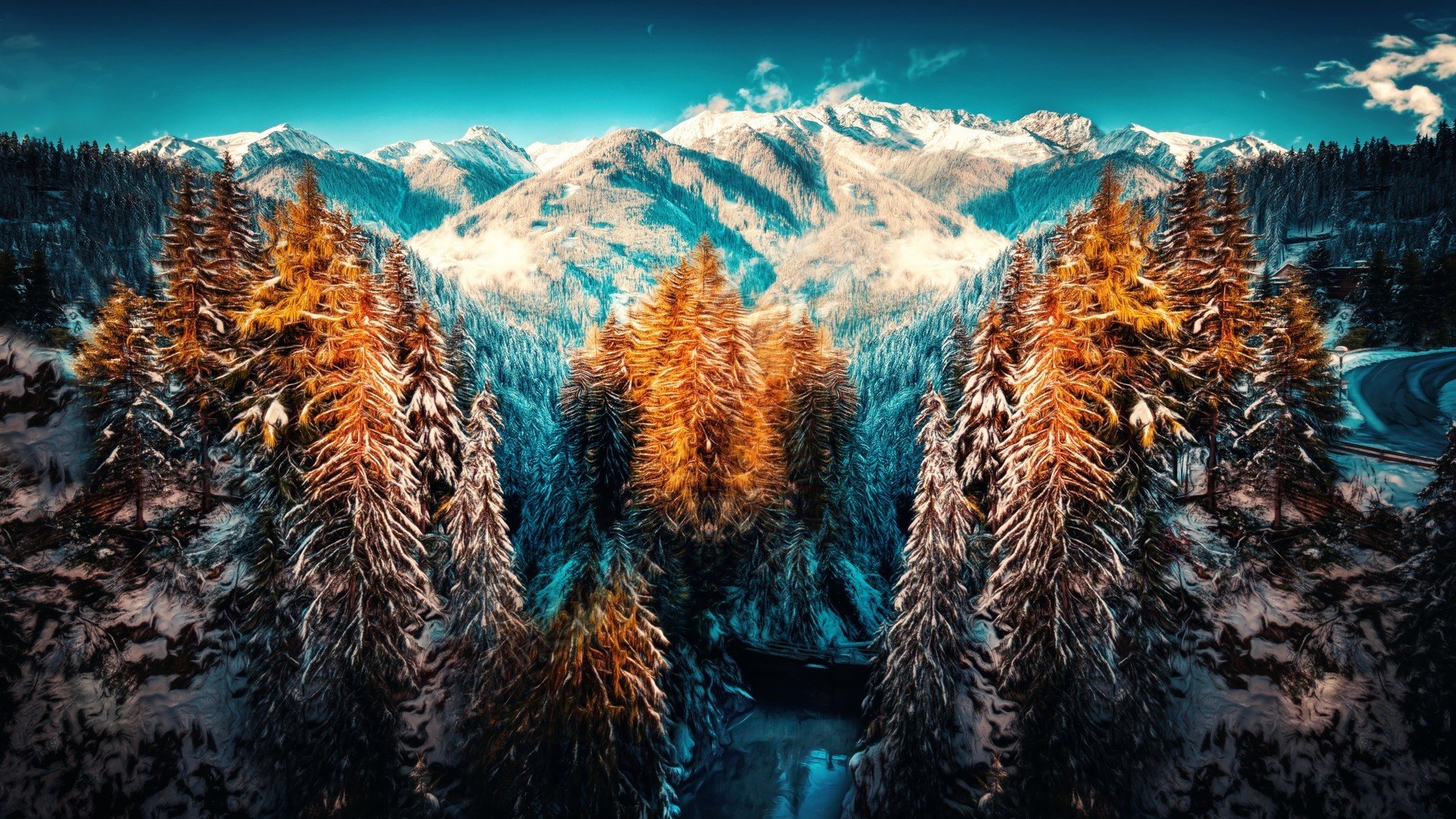 风景,自然美景,美丽壮观,宽屏