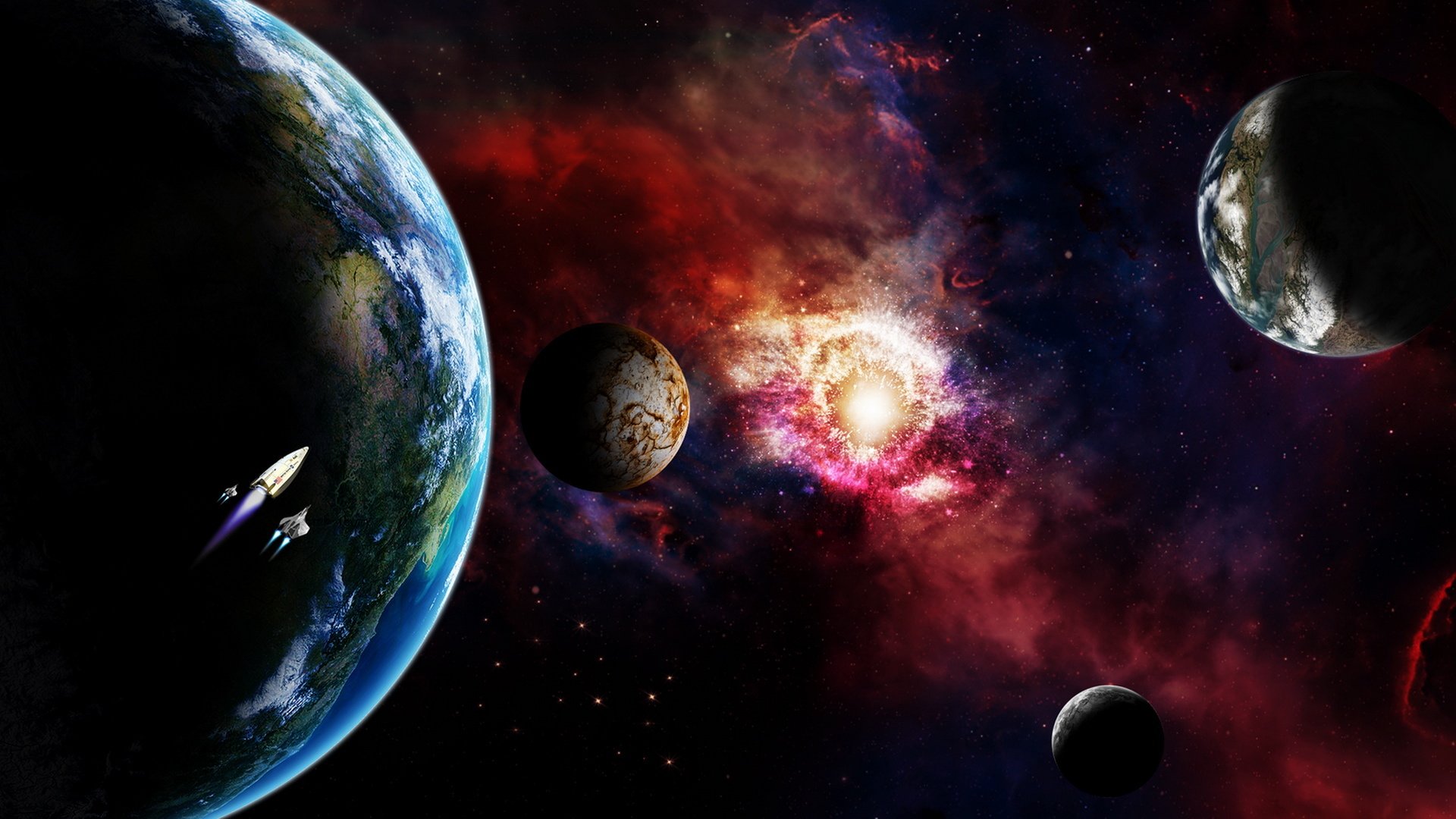 星球,宇宙,梦幻