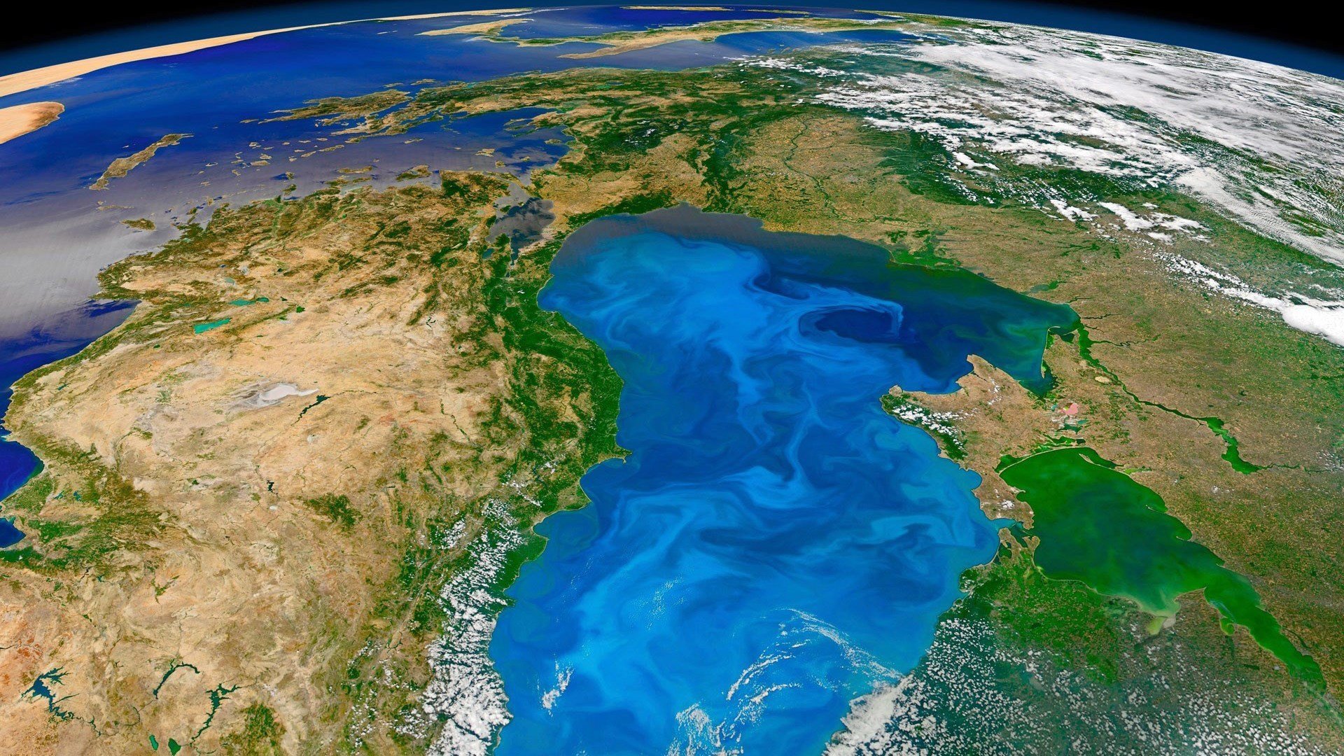 自然,地球表面,航拍