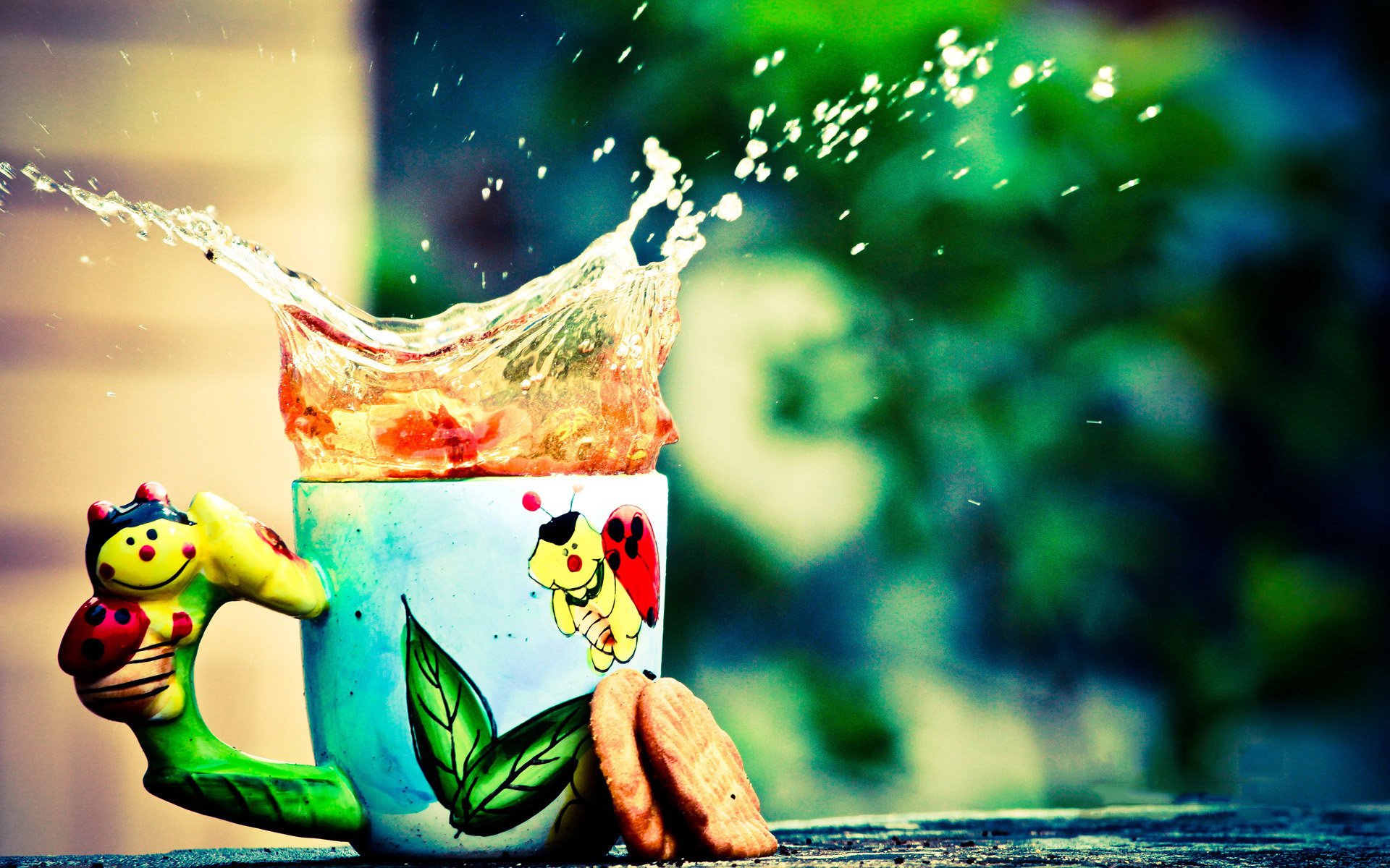 小清新,杯子,简单,可爱,宽屏