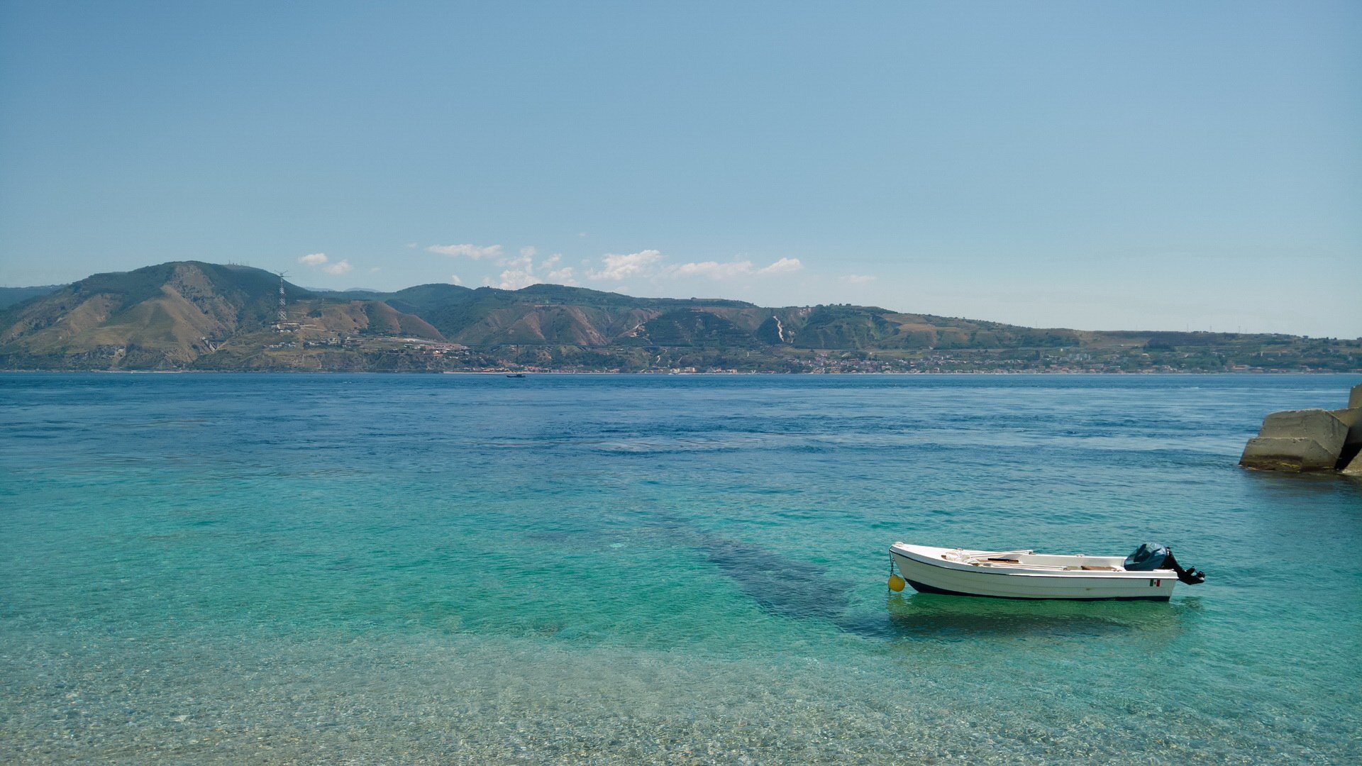 海边,帆船,美景