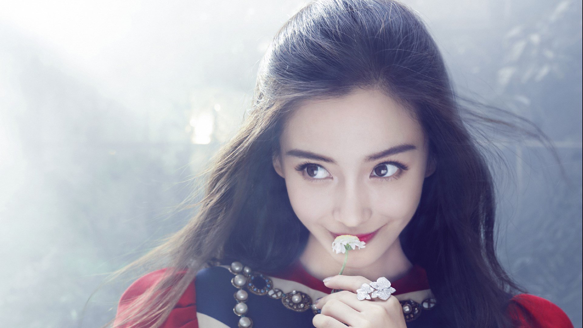 Angelababy,杨颖,烈焰红唇,美女,明星